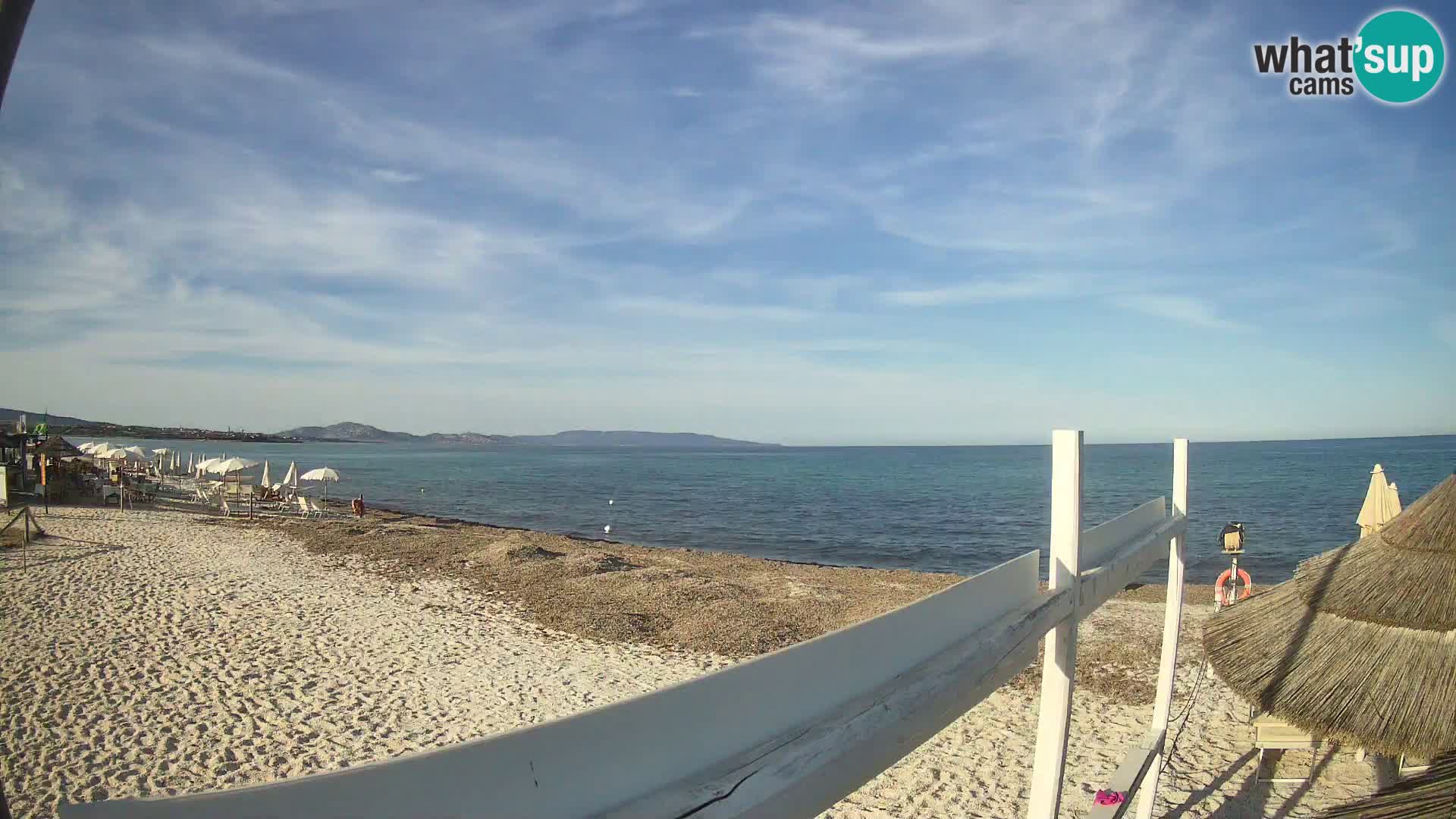 Strand Le Saline webcam Stintino | Sardinien