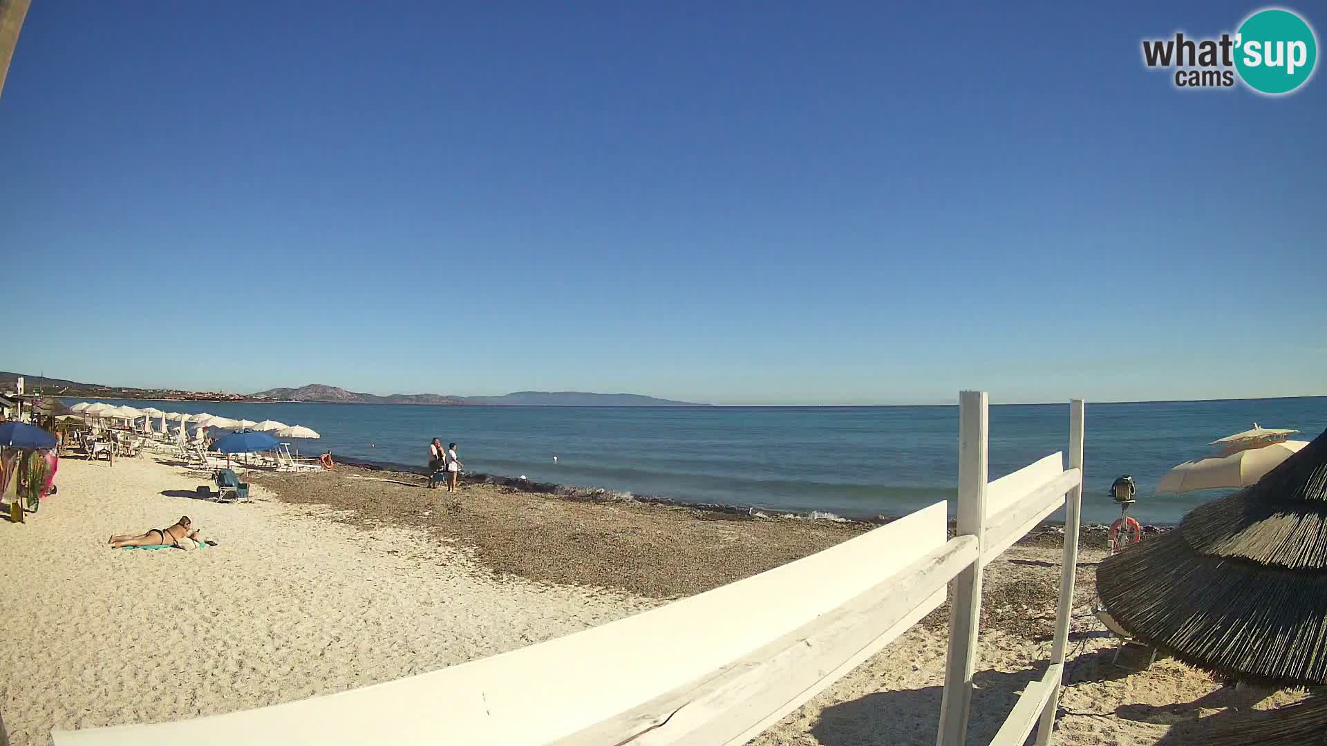 Web kamera plaža Le Saline Stintino | Sardinija