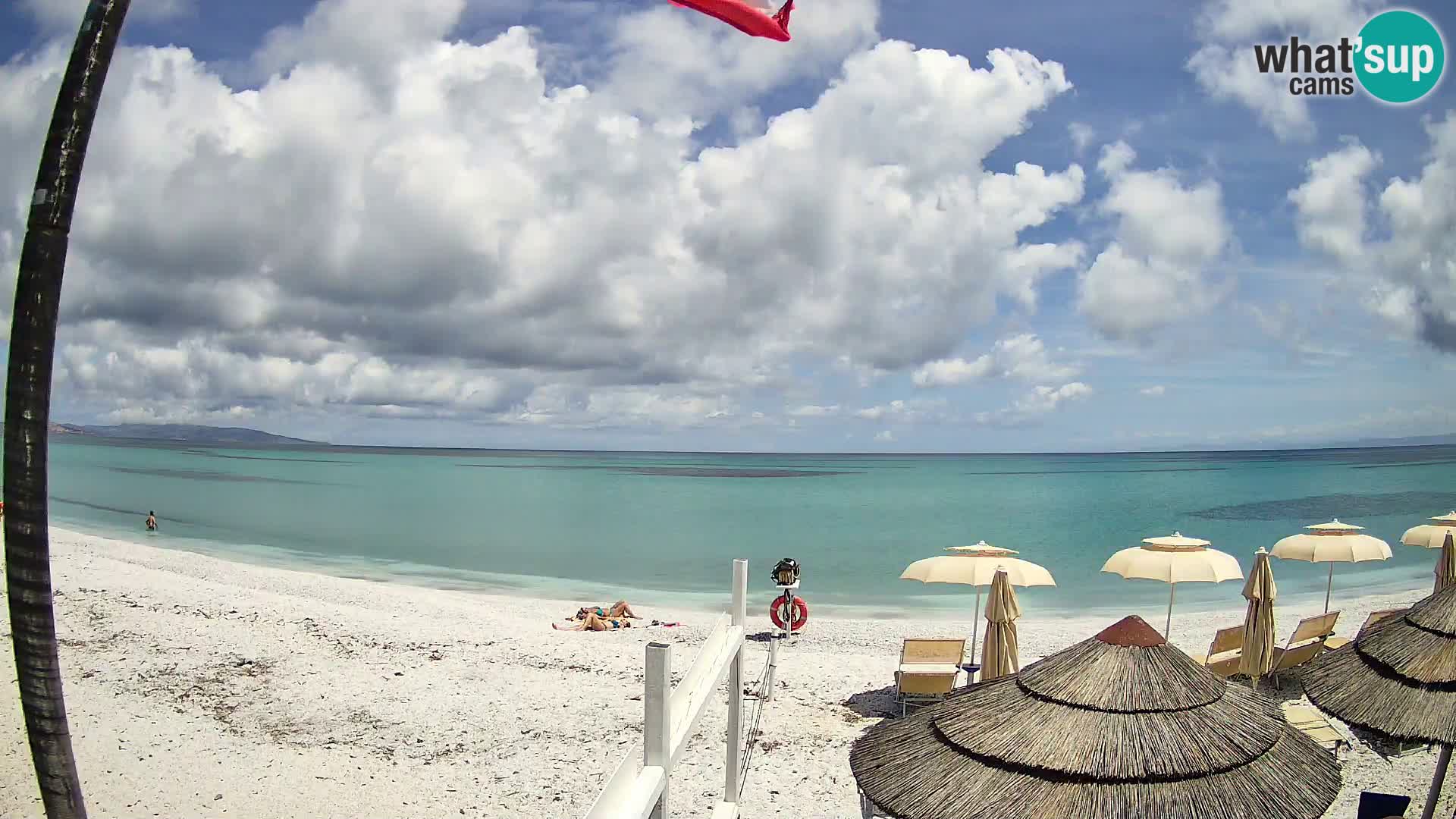 Livecam plage Le Saline Stintino | Sardaigne