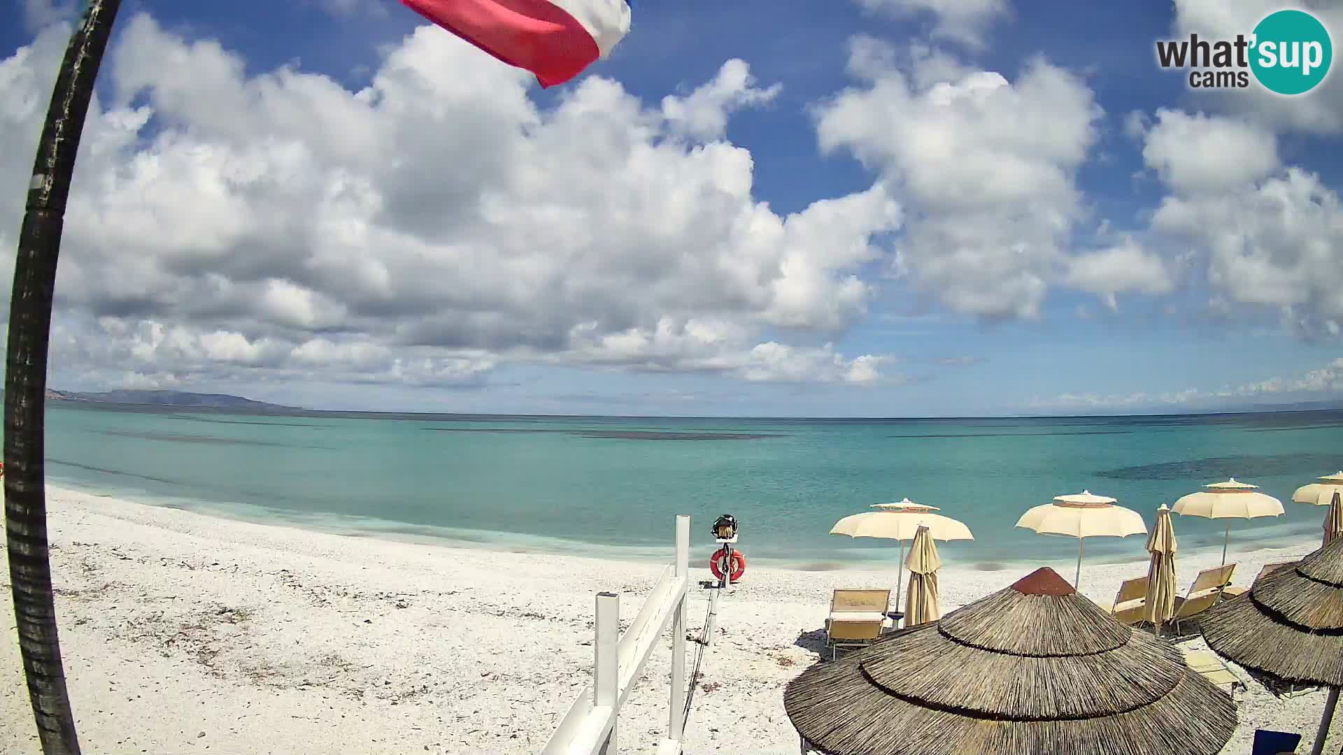 Livecam plage Le Saline Stintino | Sardaigne