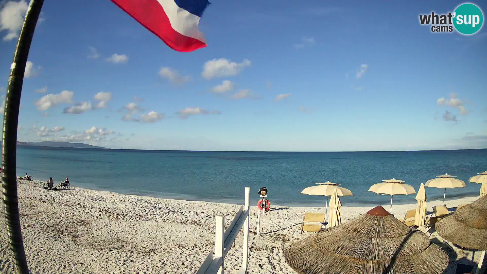 Strand Le Saline webcam Stintino | Sardinien