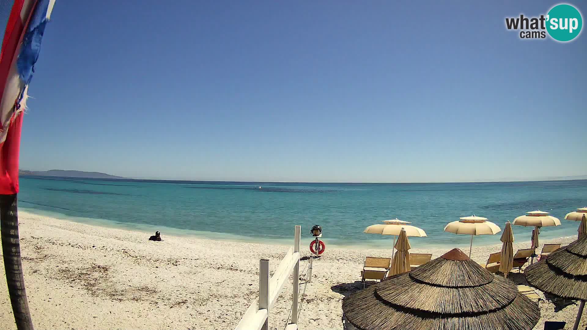 Livecam plage Le Saline Stintino | Sardaigne