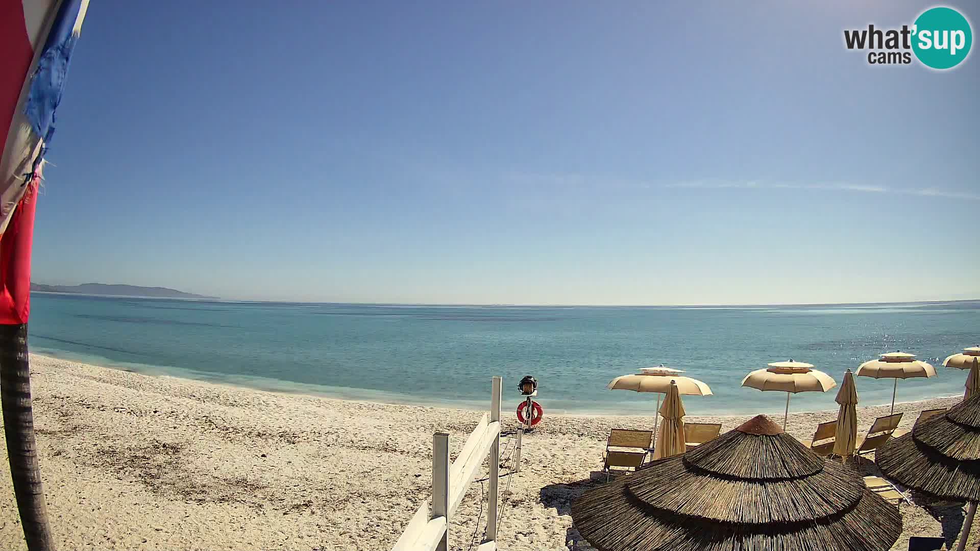 Spletna kamera plaža Le Saline Stintino | Sardinija