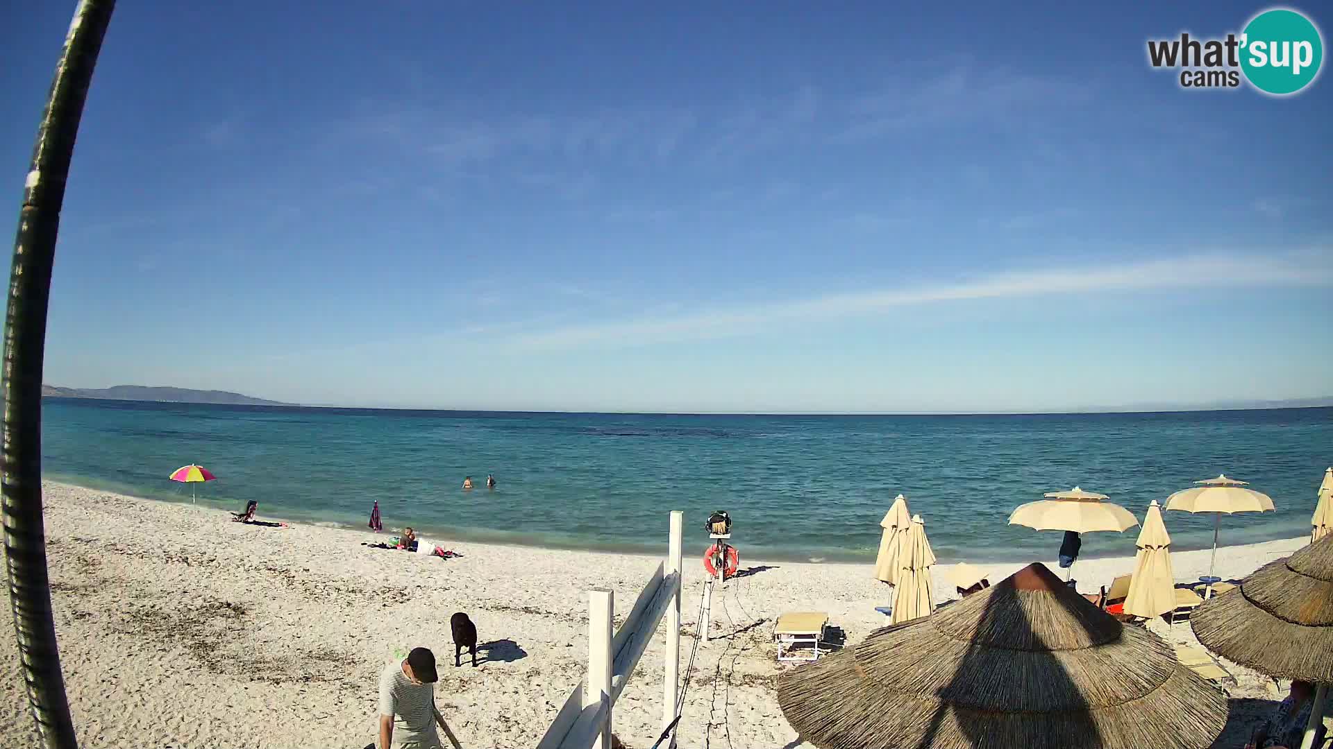 Strand Le Saline webcam Stintino | Sardinien