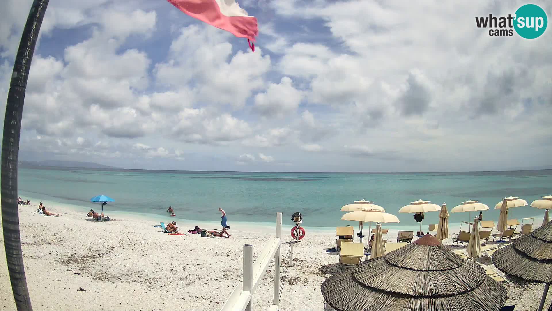 Livecam plage Le Saline Stintino | Sardaigne