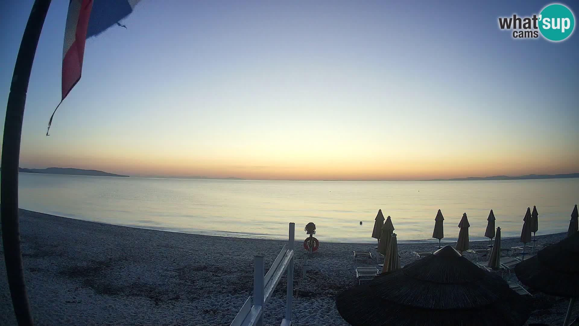 Spletna kamera plaža Le Saline Stintino | Sardinija