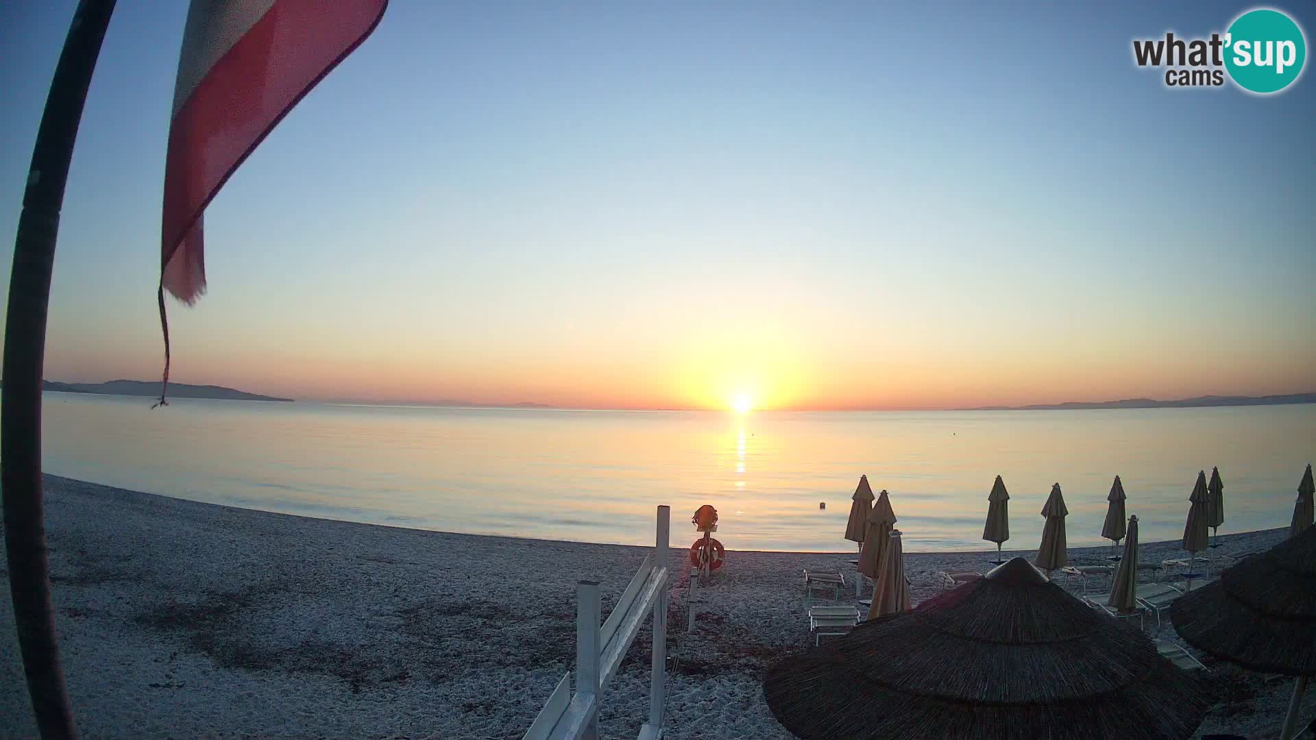 Strand Le Saline webcam Stintino | Sardinien