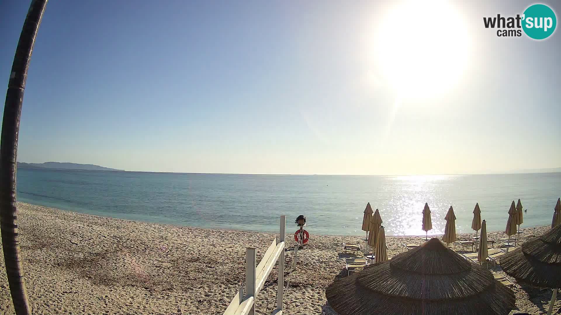 Spletna kamera plaža Le Saline Stintino | Sardinija