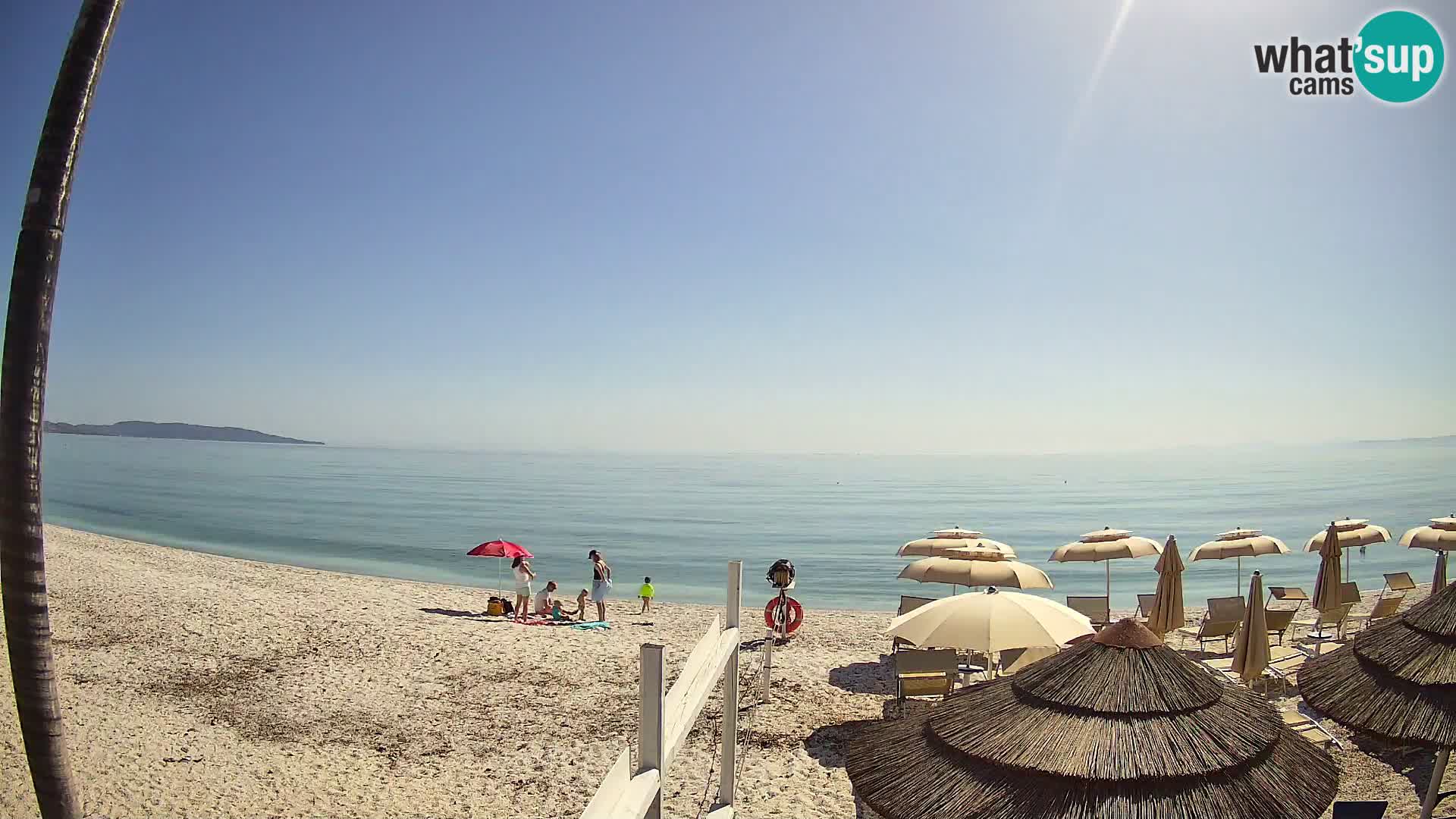 Strand Le Saline webcam Stintino | Sardinien