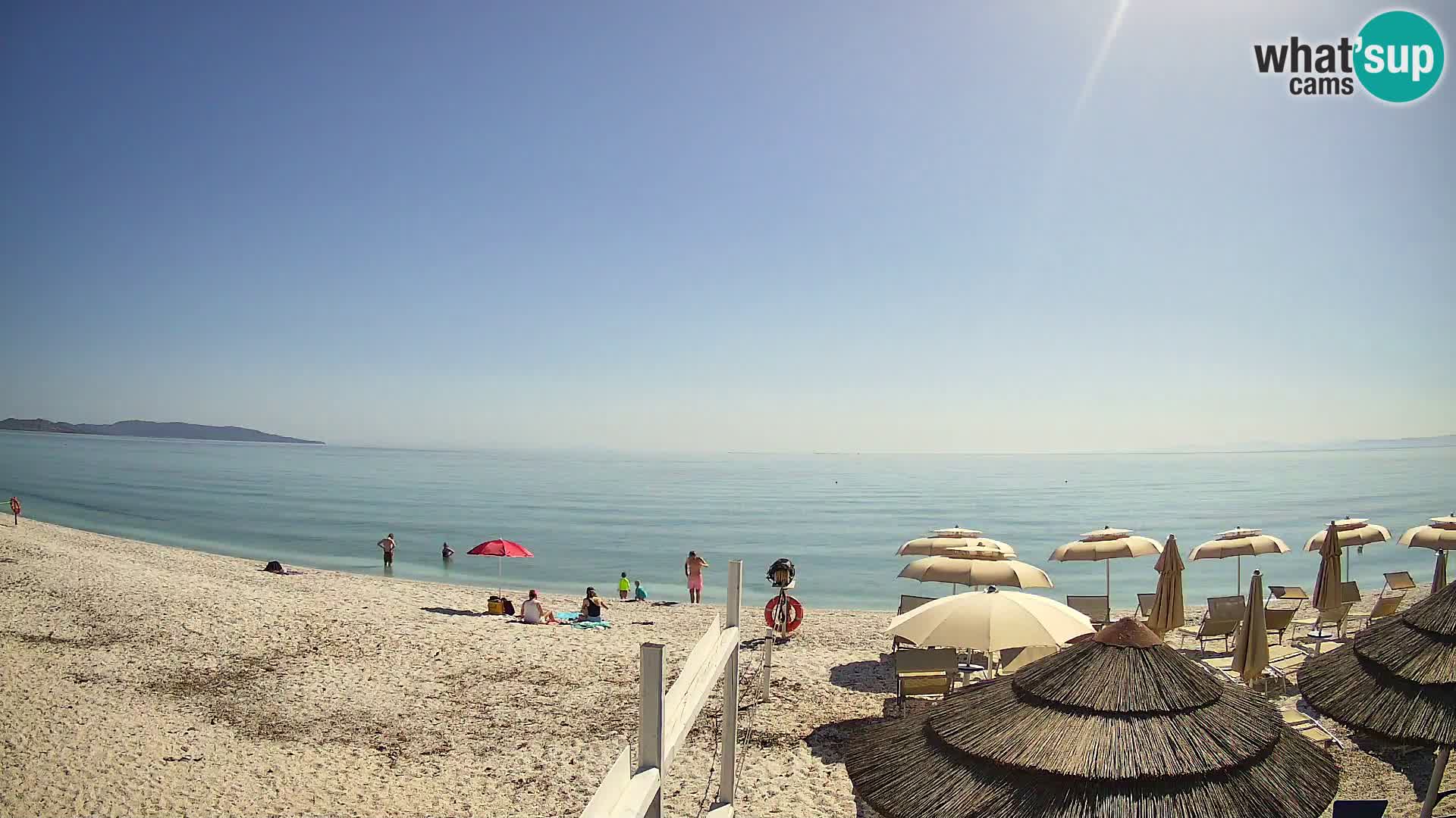 Camera en vivo Playa Le Saline Stintino | Cerdeña
