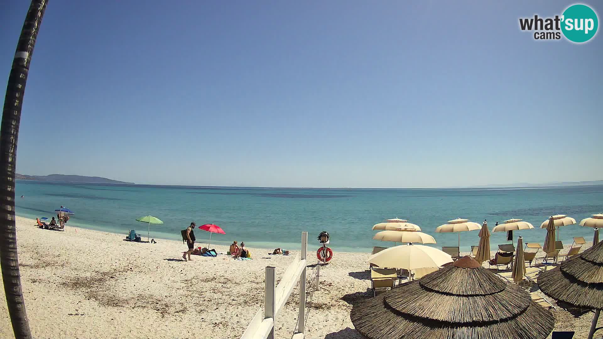 Livecam plage Le Saline Stintino | Sardaigne