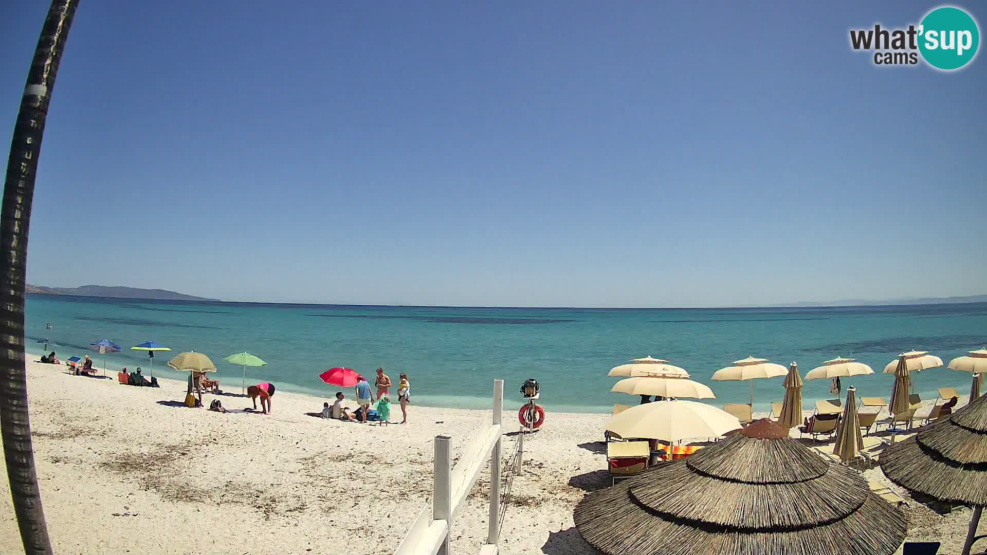 Strand Le Saline webcam Stintino | Sardinien