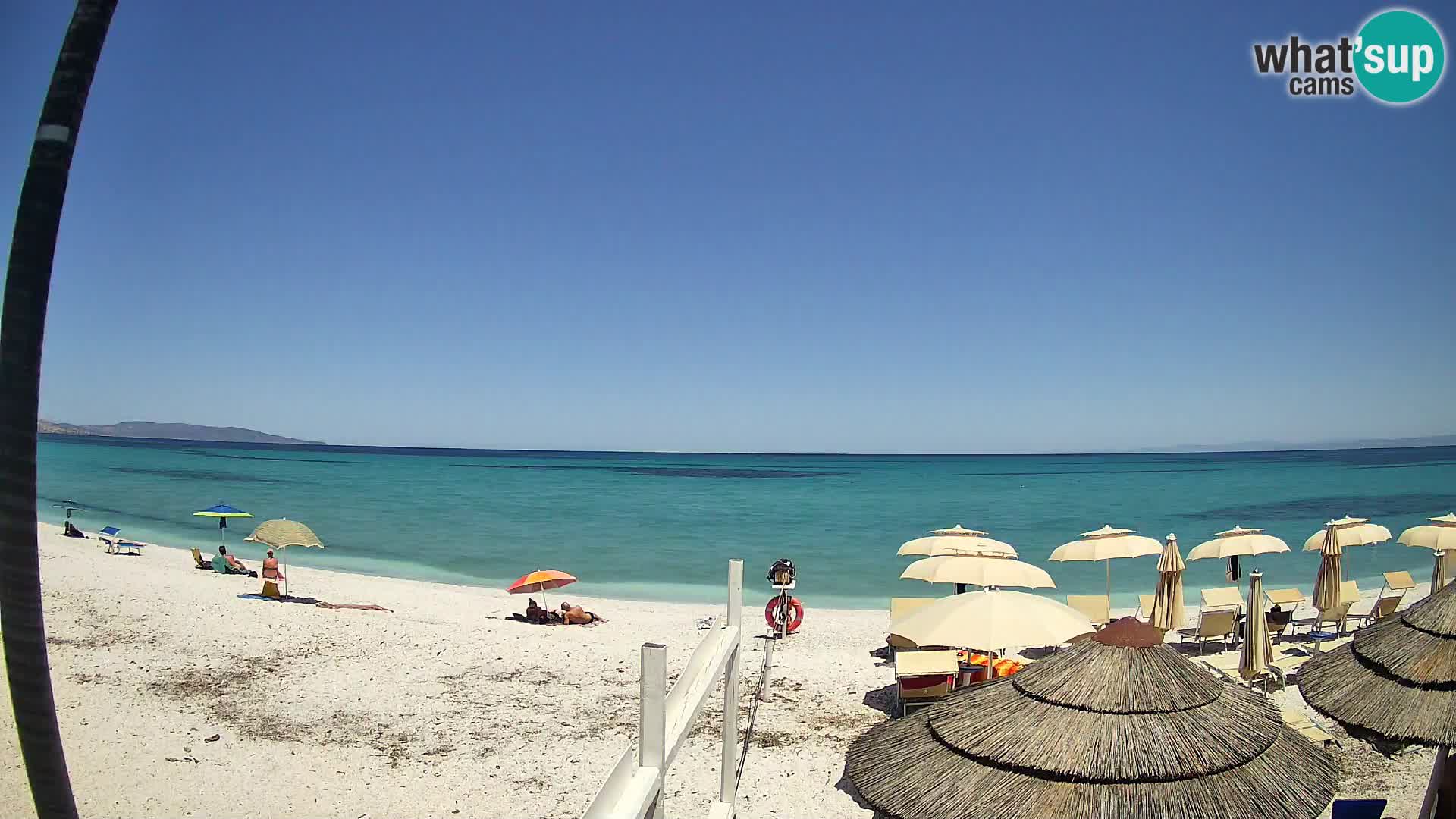 Livecam plage Le Saline Stintino | Sardaigne
