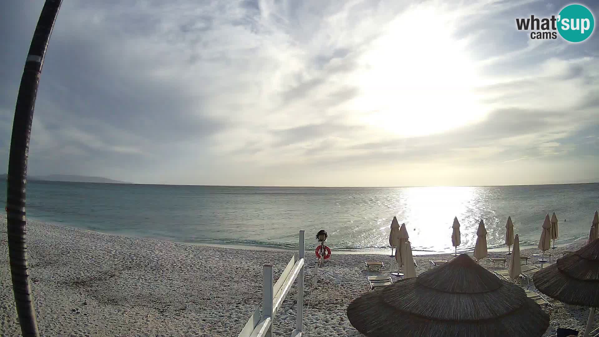 Spletna kamera plaža Le Saline Stintino | Sardinija
