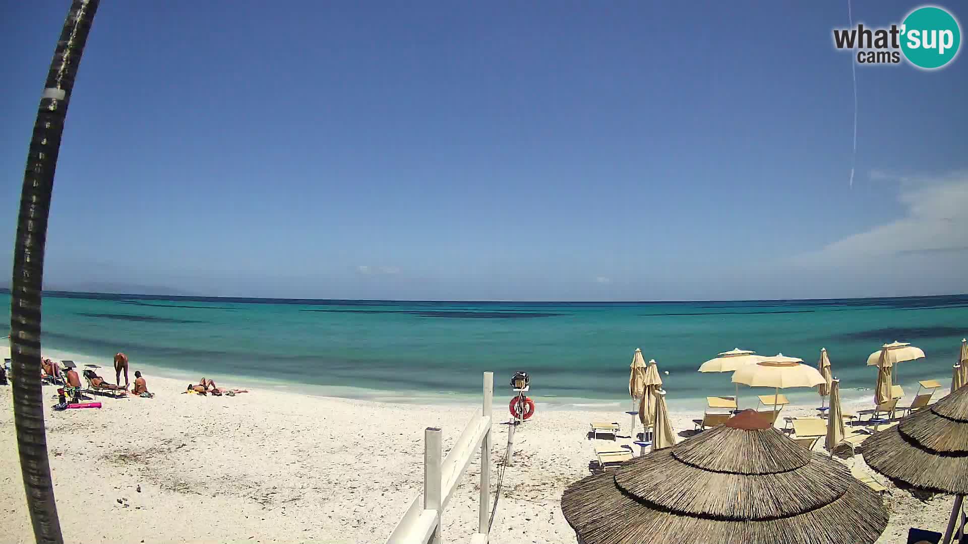 Livecam plage Le Saline Stintino | Sardaigne