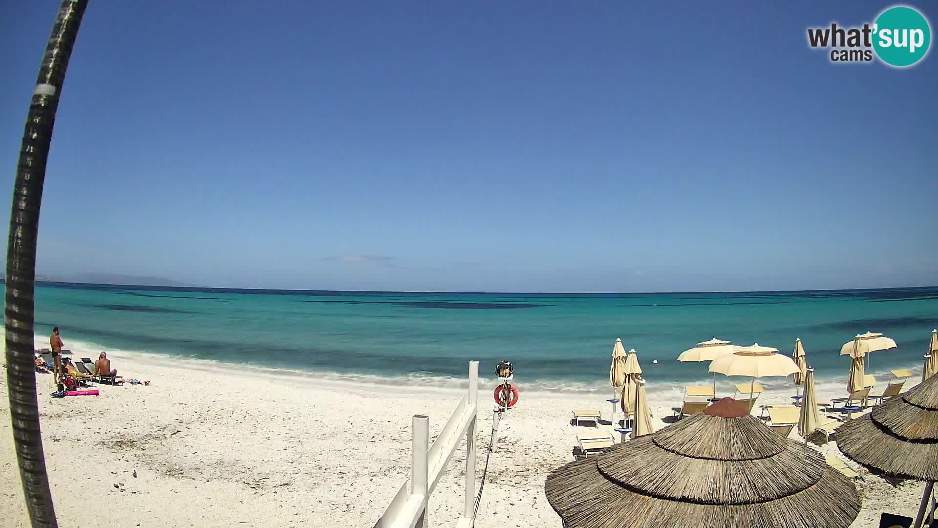 Strand Le Saline webcam Stintino | Sardinien