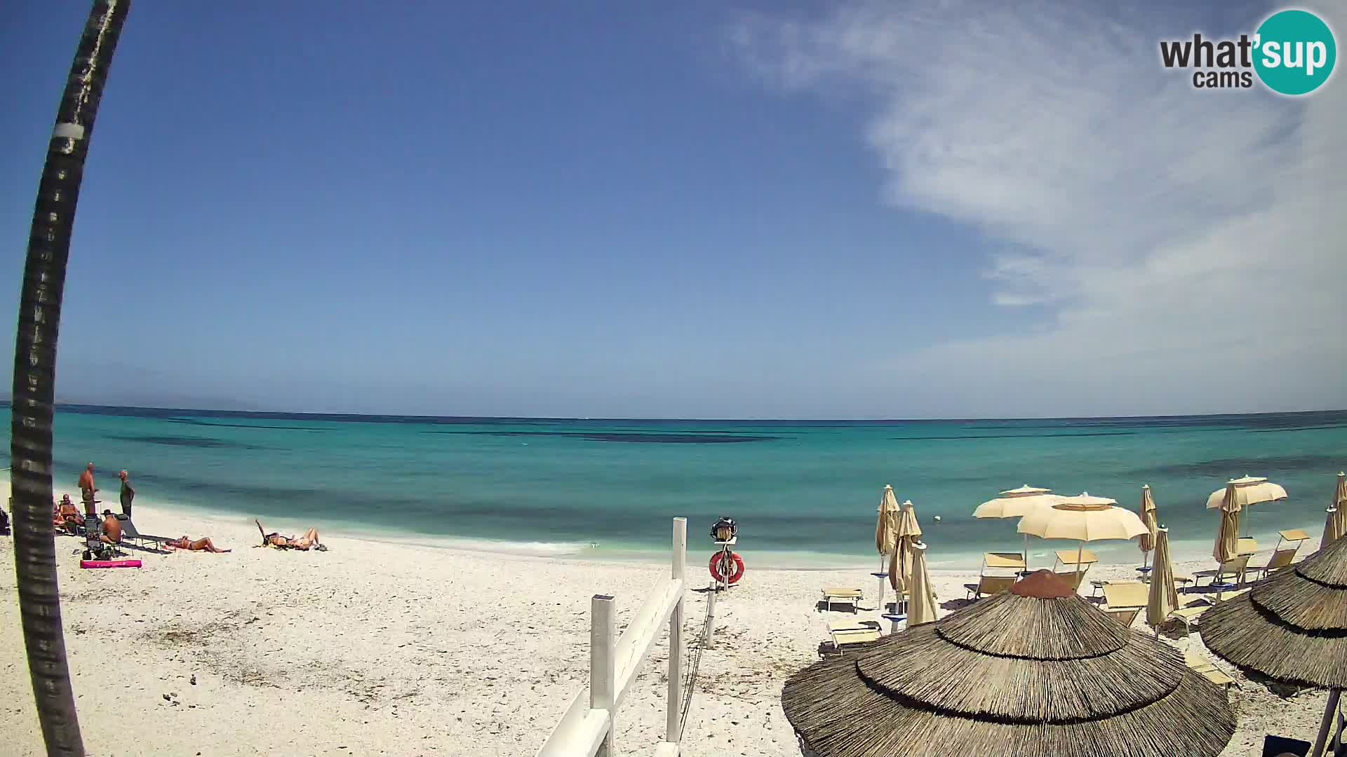 Livecam plage Le Saline Stintino | Sardaigne