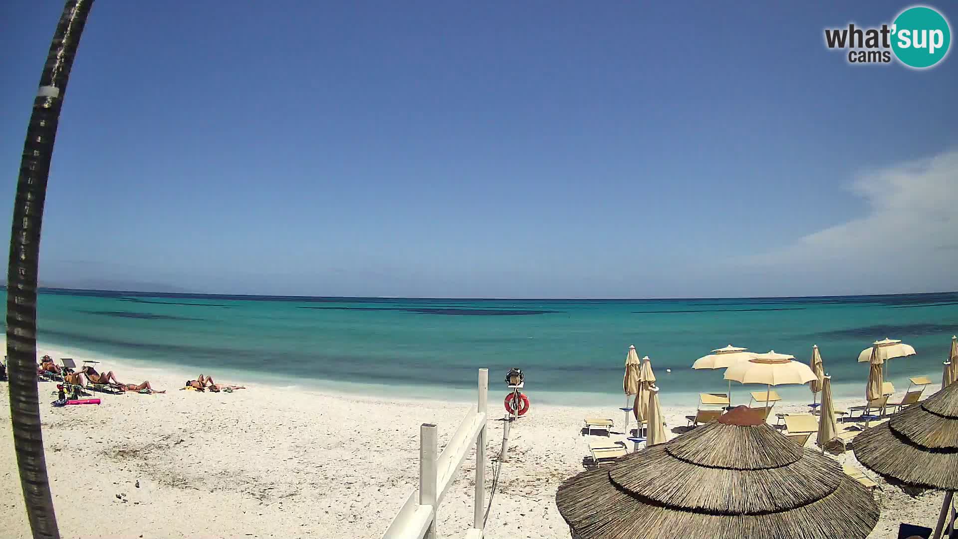 Spletna kamera plaža Le Saline Stintino | Sardinija