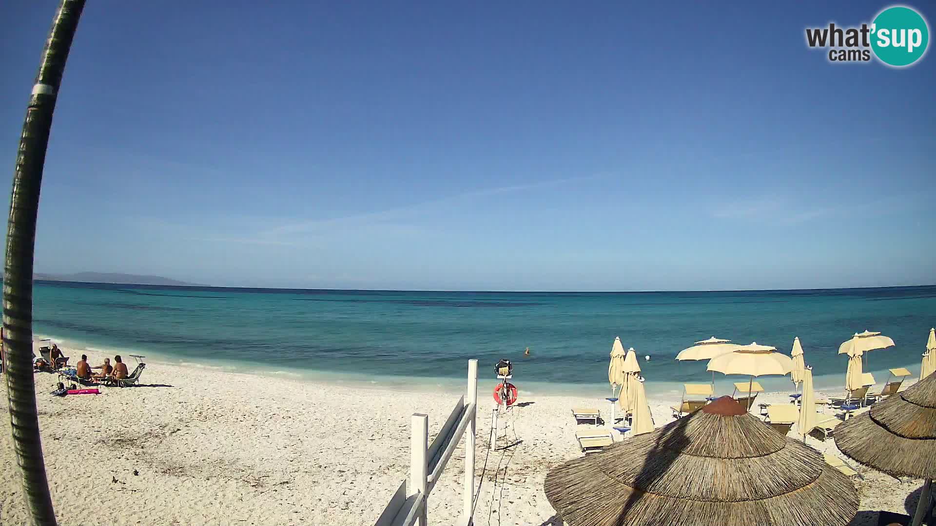 Livecam plage Le Saline Stintino | Sardaigne
