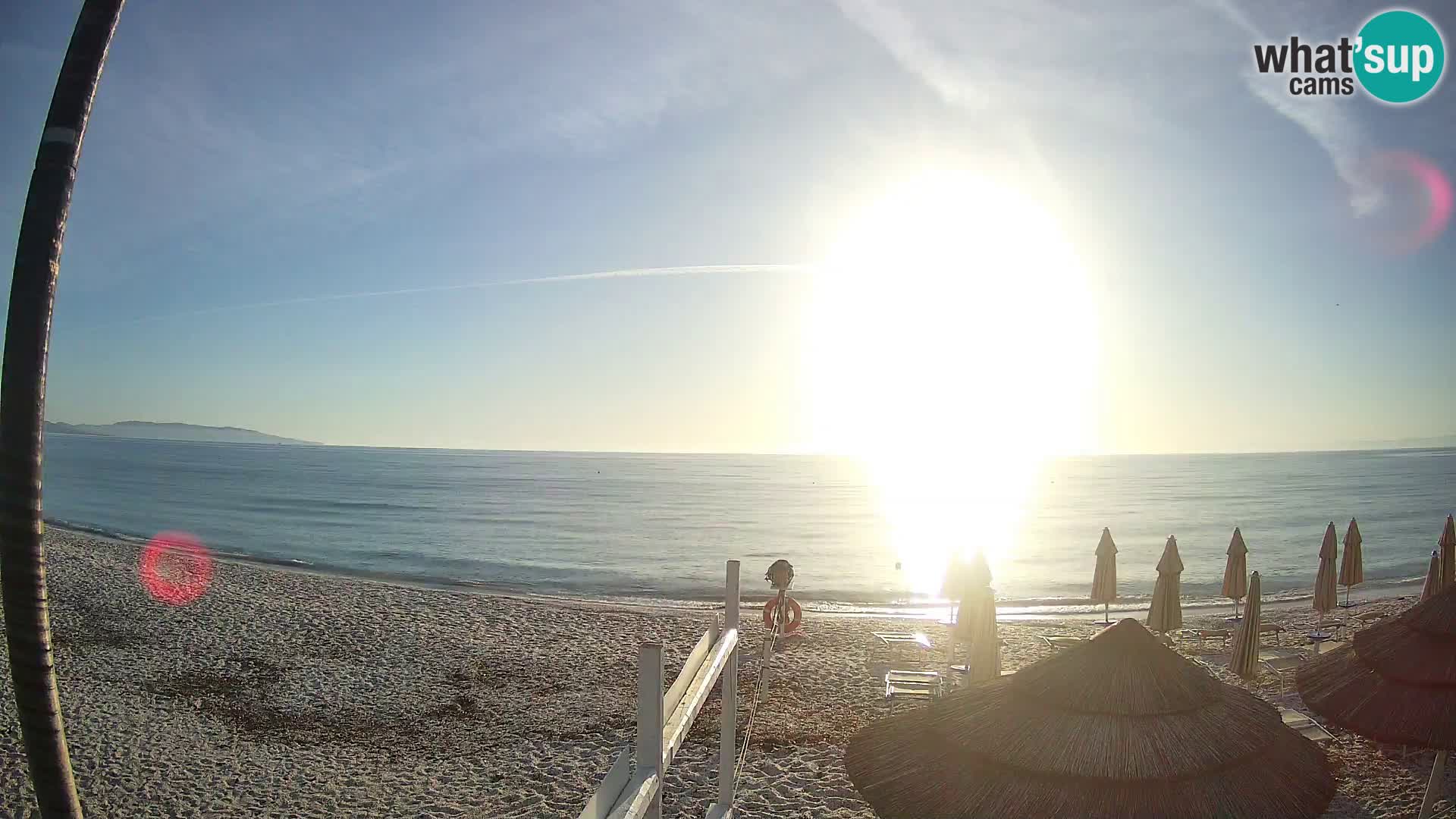 Spletna kamera plaža Le Saline Stintino | Sardinija