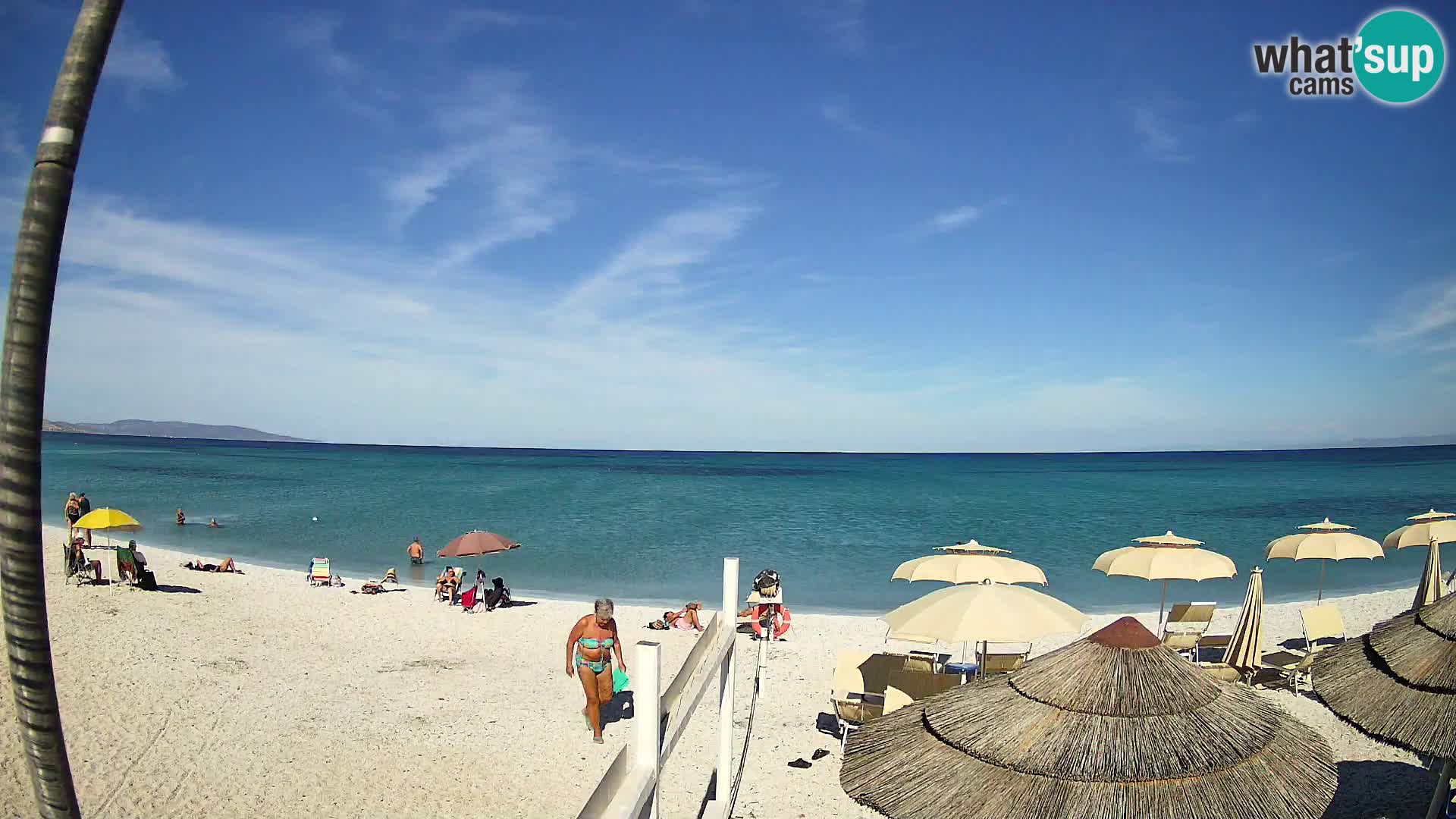 Strand Le Saline webcam Stintino | Sardinien