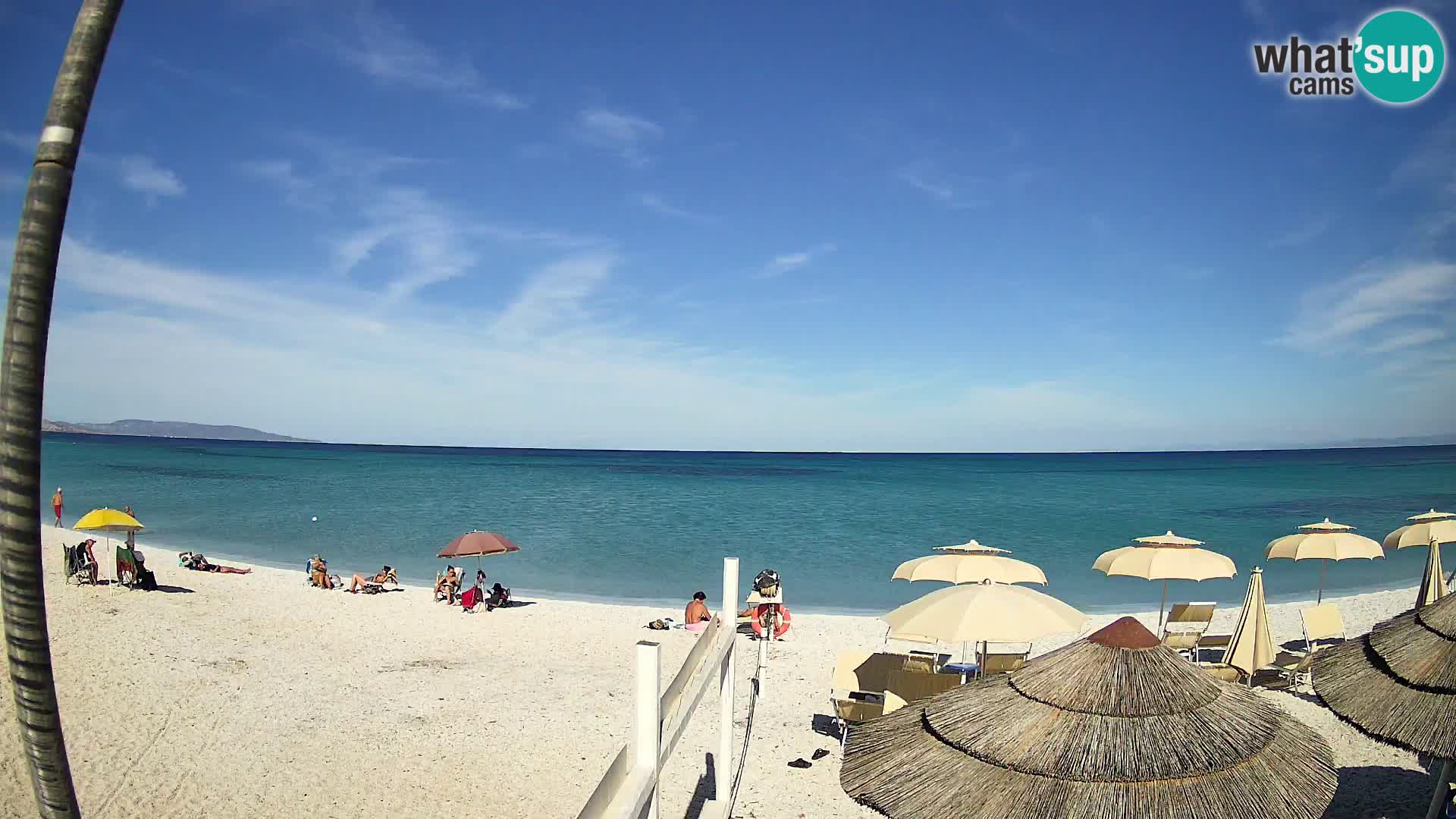 Spletna kamera plaža Le Saline Stintino | Sardinija