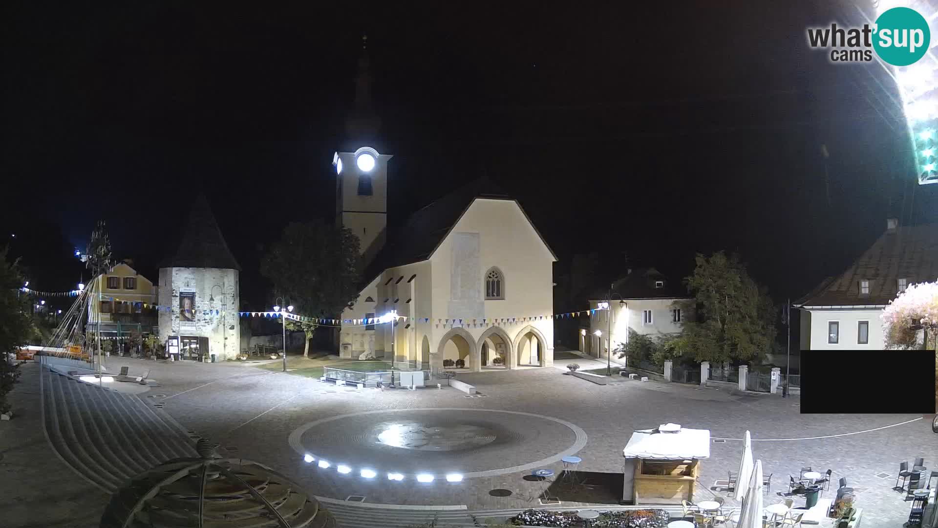 Tarvis – Platz Unità / Kirche SS.Pietro und Paolo Apostoli