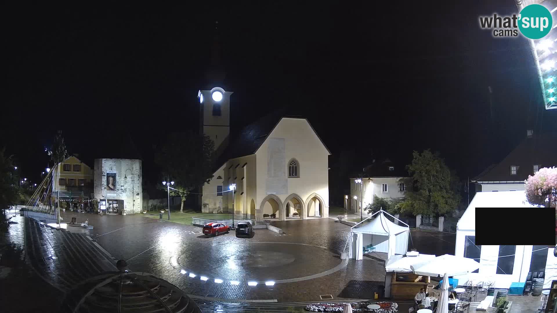 Tarvis – Platz Unità / Kirche SS.Pietro und Paolo Apostoli