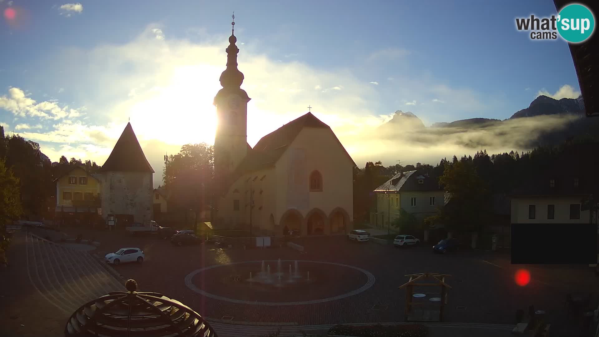 Tarvisio – carré Unità / église SS.Pietro e Paolo Apostoli