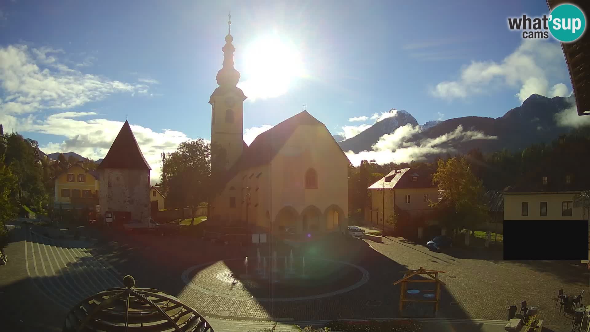 Tarvisio – plaza Unità / Iglesia SS.Pietro e Paolo Apostoli