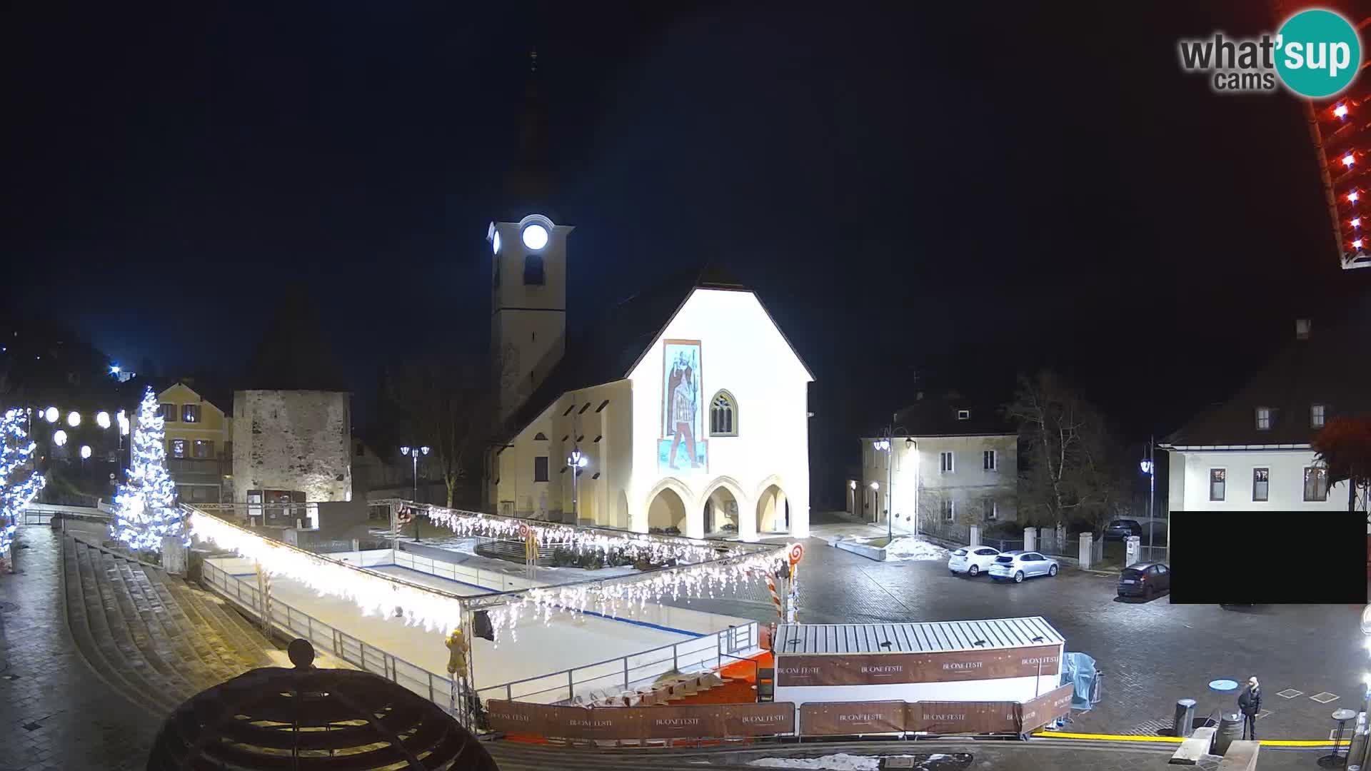 Tarvisio – plaza Unità / Iglesia SS.Pietro e Paolo Apostoli