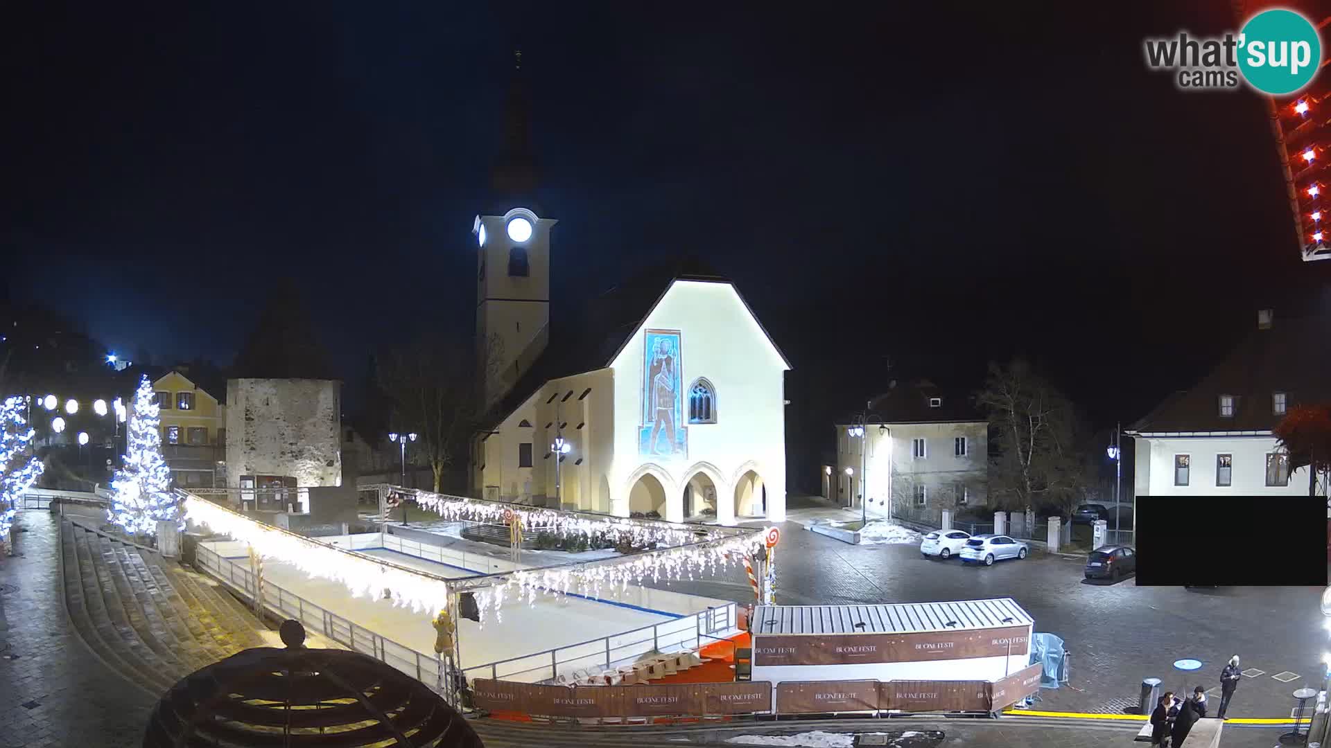 Tarvisio – plaza Unità / Iglesia SS.Pietro e Paolo Apostoli