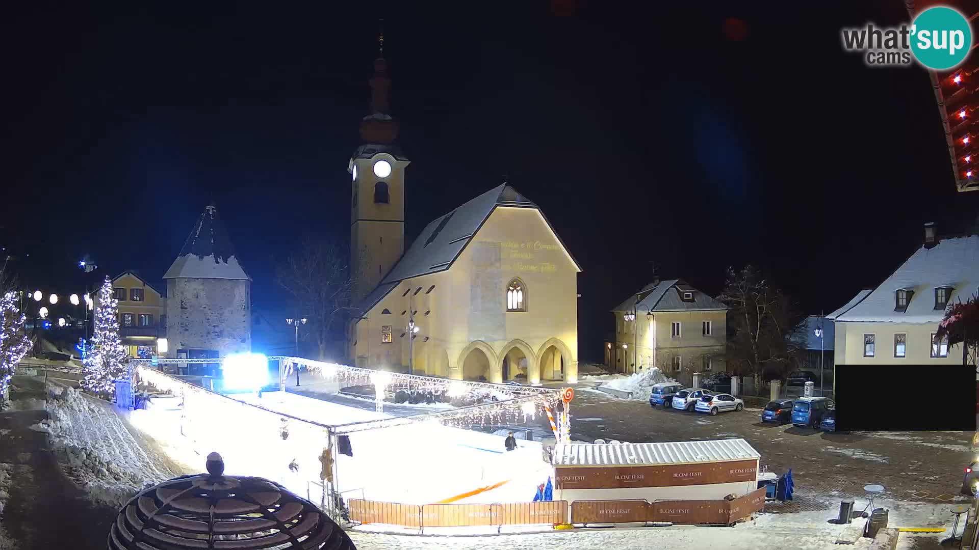 Tarvisio – plaza Unità / Iglesia SS.Pietro e Paolo Apostoli