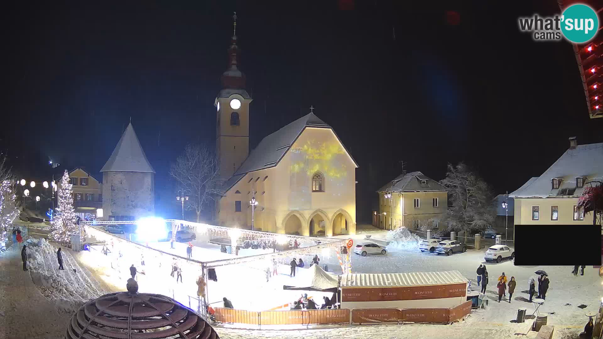 Tarvisio – carré Unità / église SS.Pietro e Paolo Apostoli