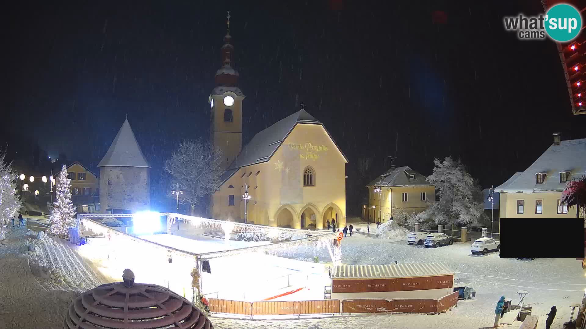 Tarvisio – carré Unità / église SS.Pietro e Paolo Apostoli