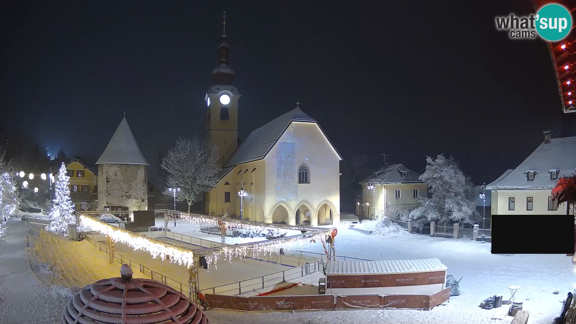 Tarvisio – carré Unità / église SS.Pietro e Paolo Apostoli