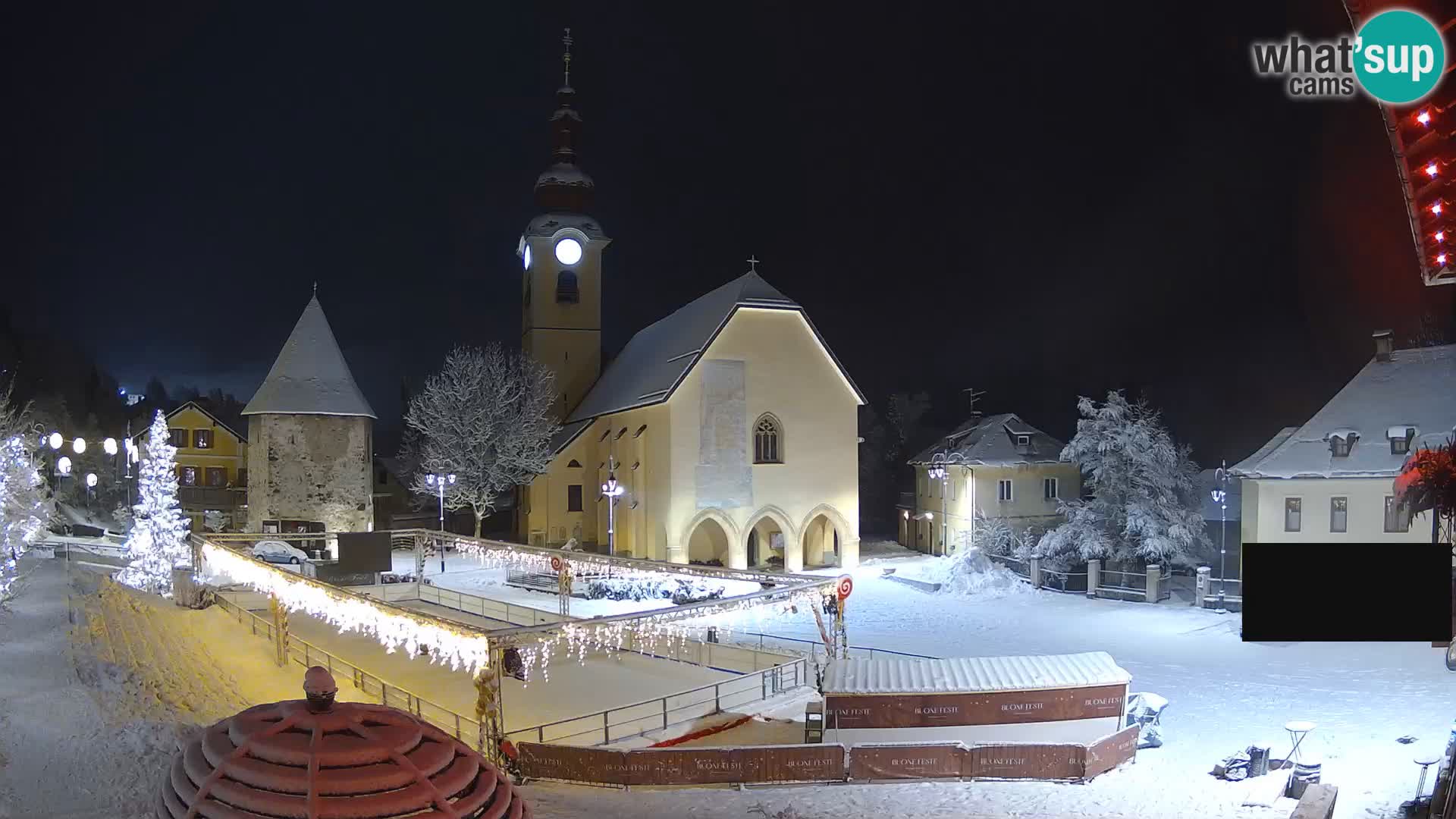 Tarvisio – plaza Unità / Iglesia SS.Pietro e Paolo Apostoli