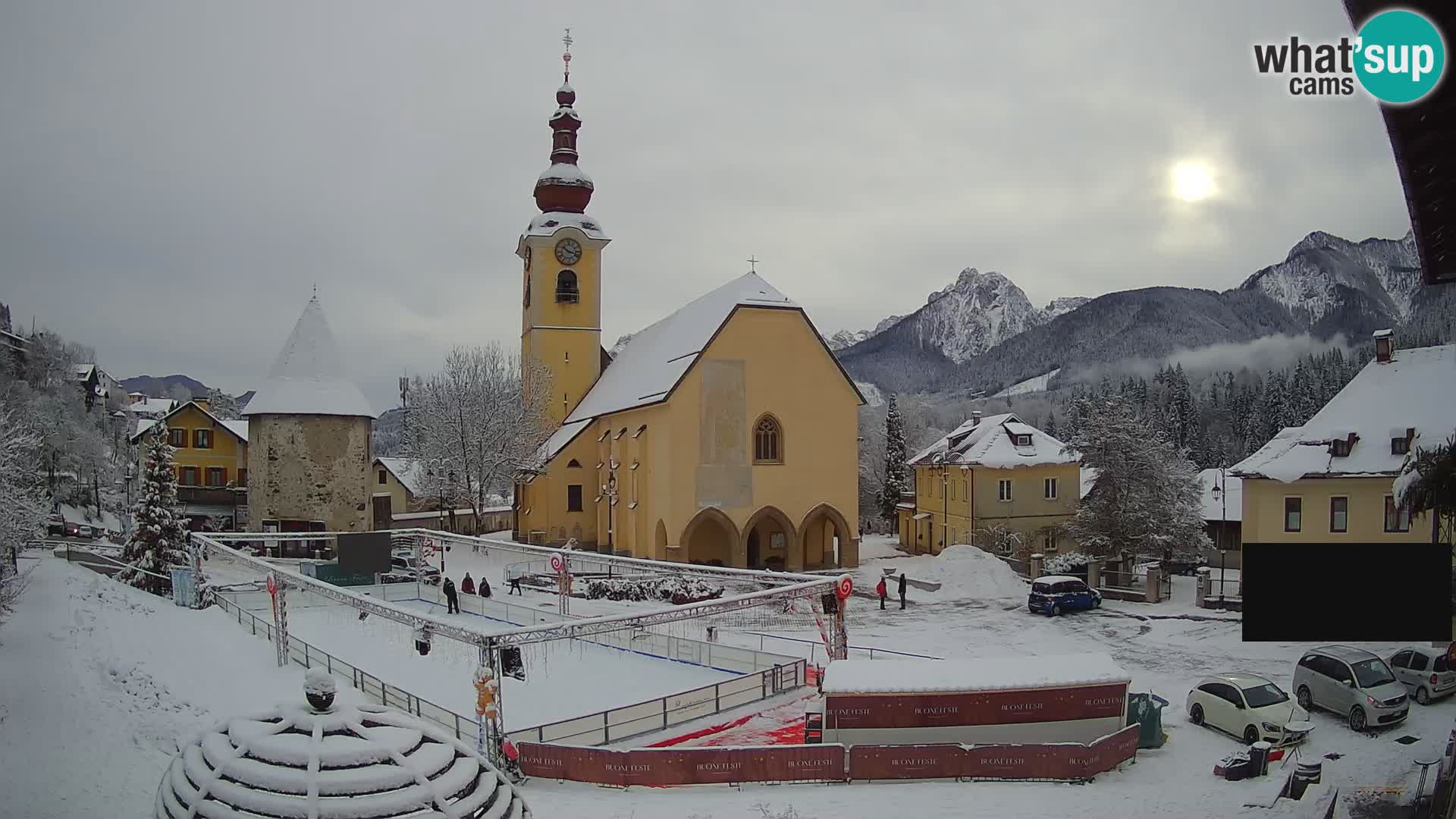 Tarvisio – carré Unità / église SS.Pietro e Paolo Apostoli