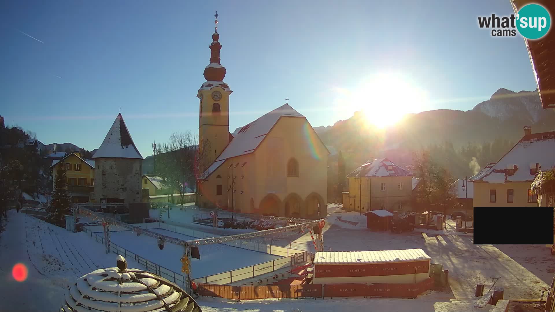 Tarvisio – carré Unità / église SS.Pietro e Paolo Apostoli