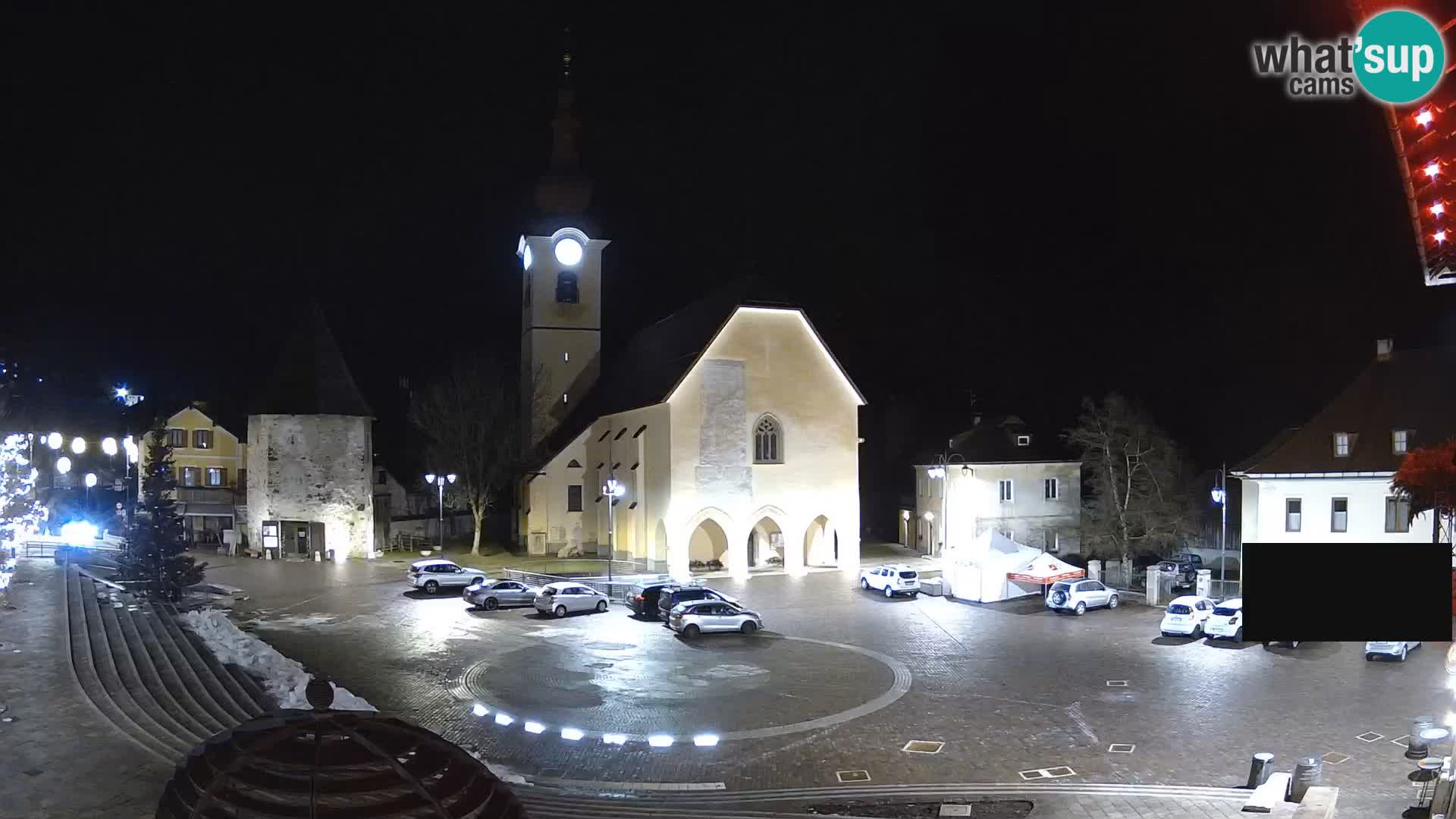 Tarvisio – carré Unità / église SS.Pietro e Paolo Apostoli