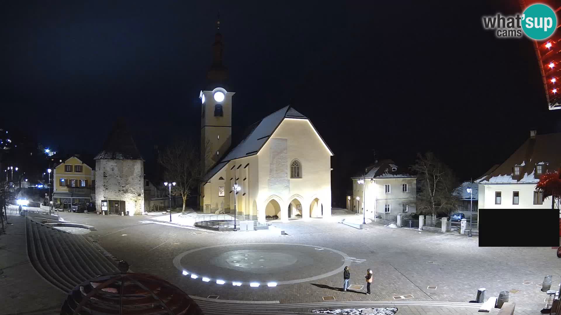 Tarvisio – carré Unità / église SS.Pietro e Paolo Apostoli