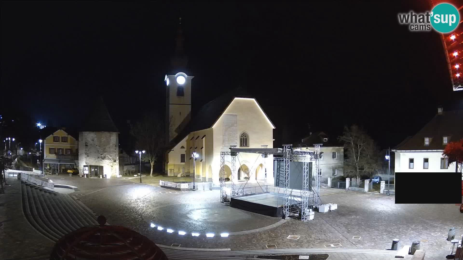 Tarvisio – carré Unità / église SS.Pietro e Paolo Apostoli