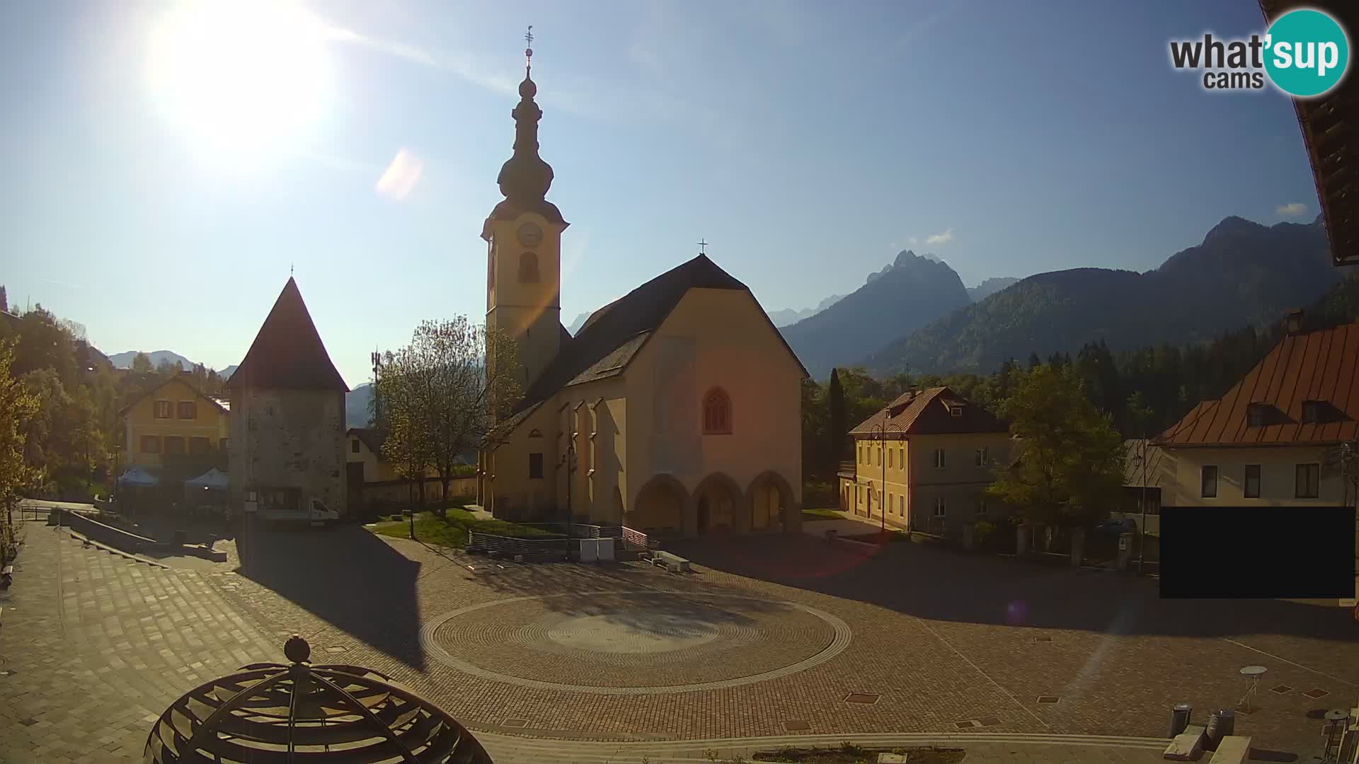 Tarvisio – carré Unità / église SS.Pietro e Paolo Apostoli