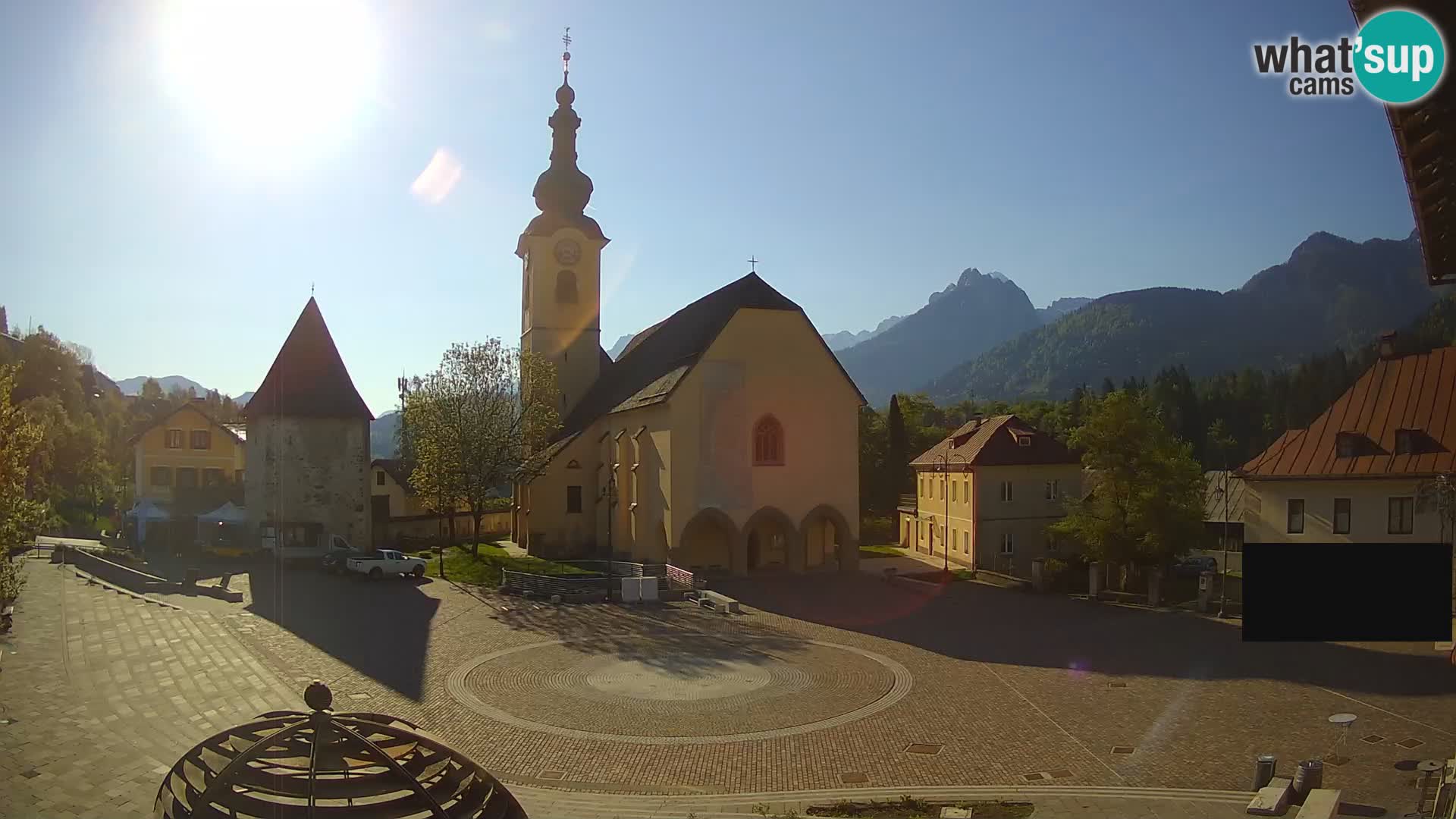 Tarvisio – carré Unità / église SS.Pietro e Paolo Apostoli