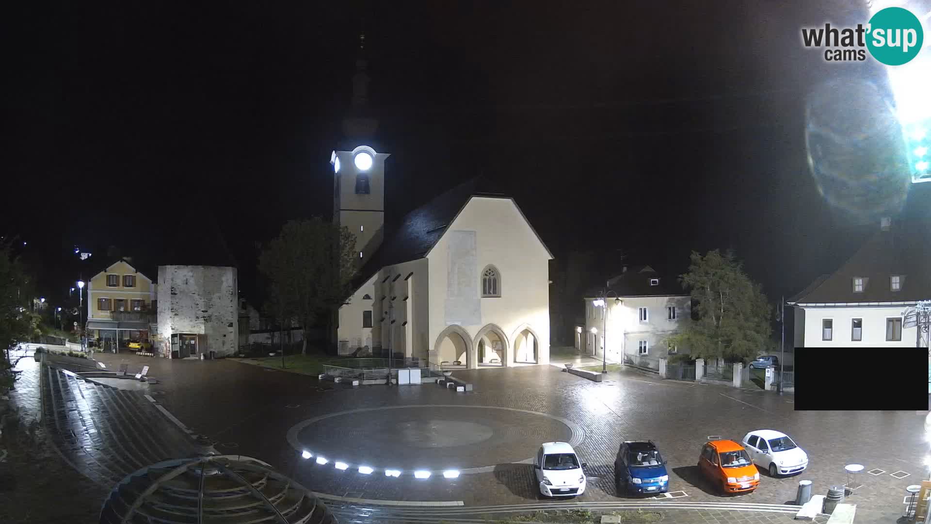 Trbiž – trg Unità / crkva SS.Pietro in Paolo Apostoli