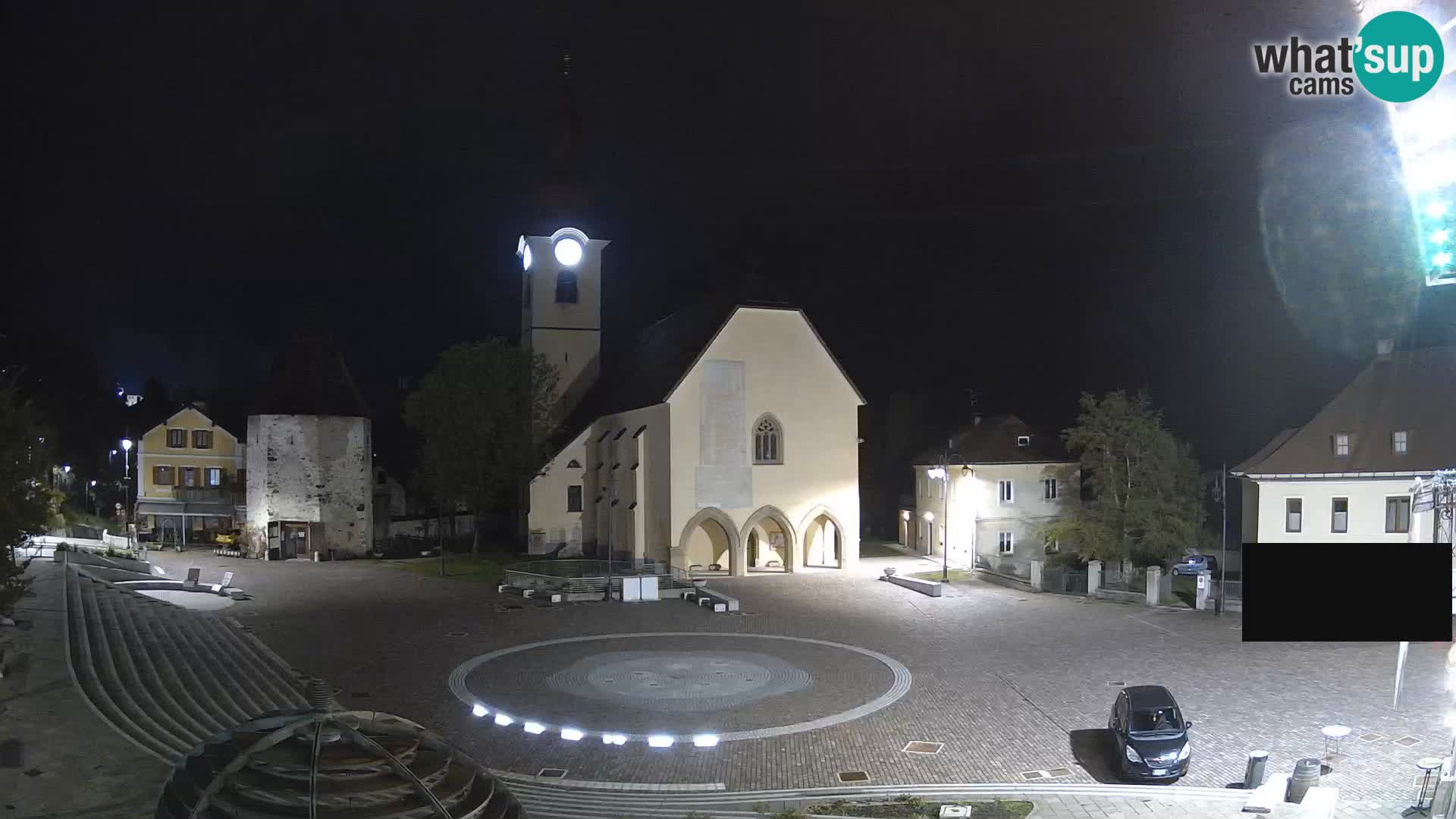 Trbiž – trg Unità / crkva SS.Pietro in Paolo Apostoli
