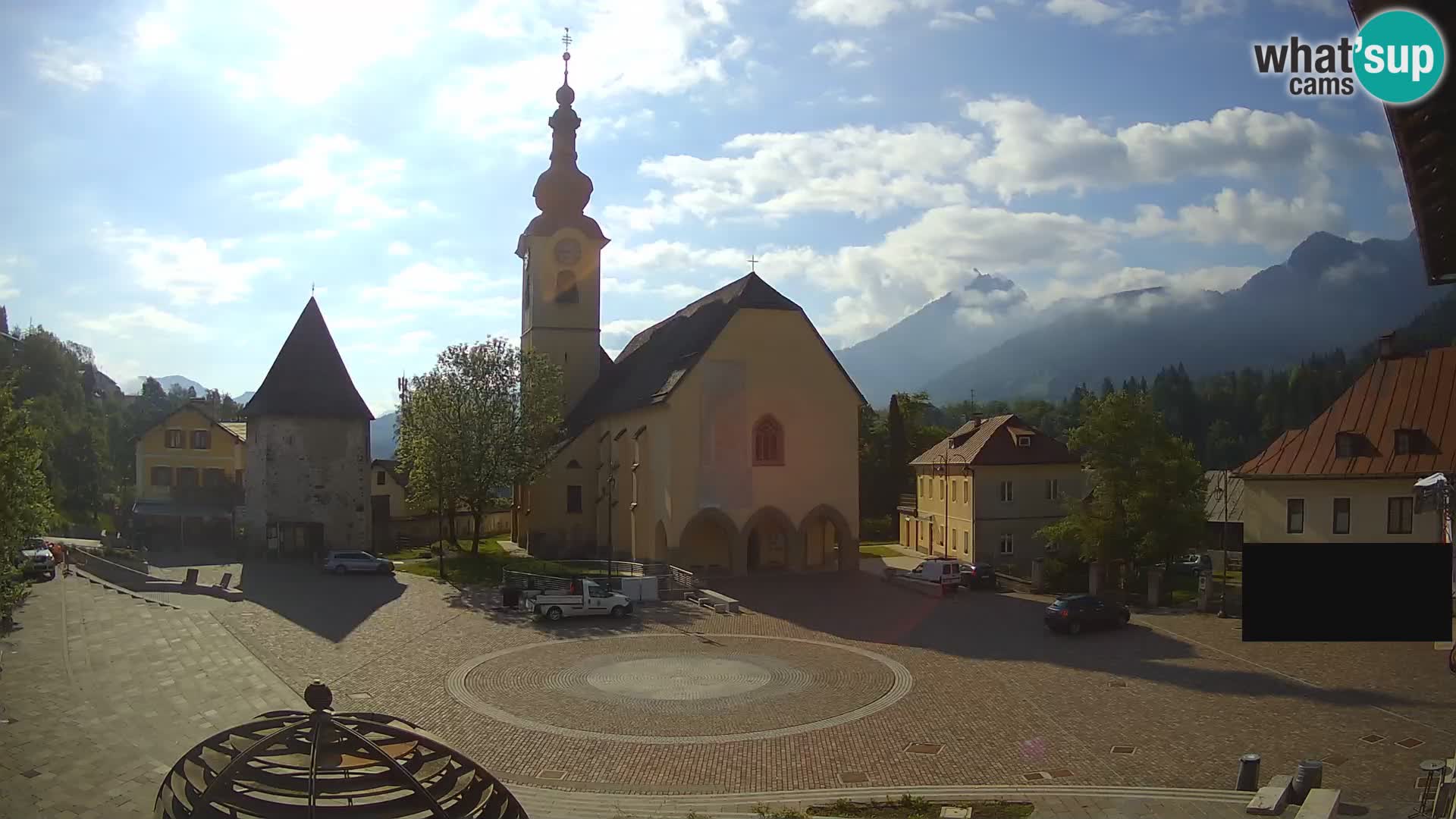 Tarvisio – carré Unità / église SS.Pietro e Paolo Apostoli