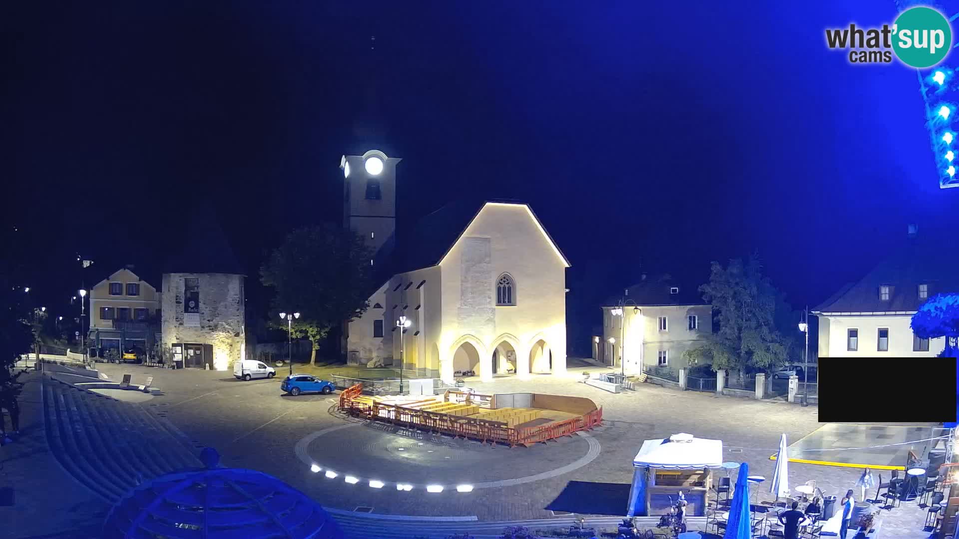 Trbiž – trg Unità / crkva SS.Pietro in Paolo Apostoli