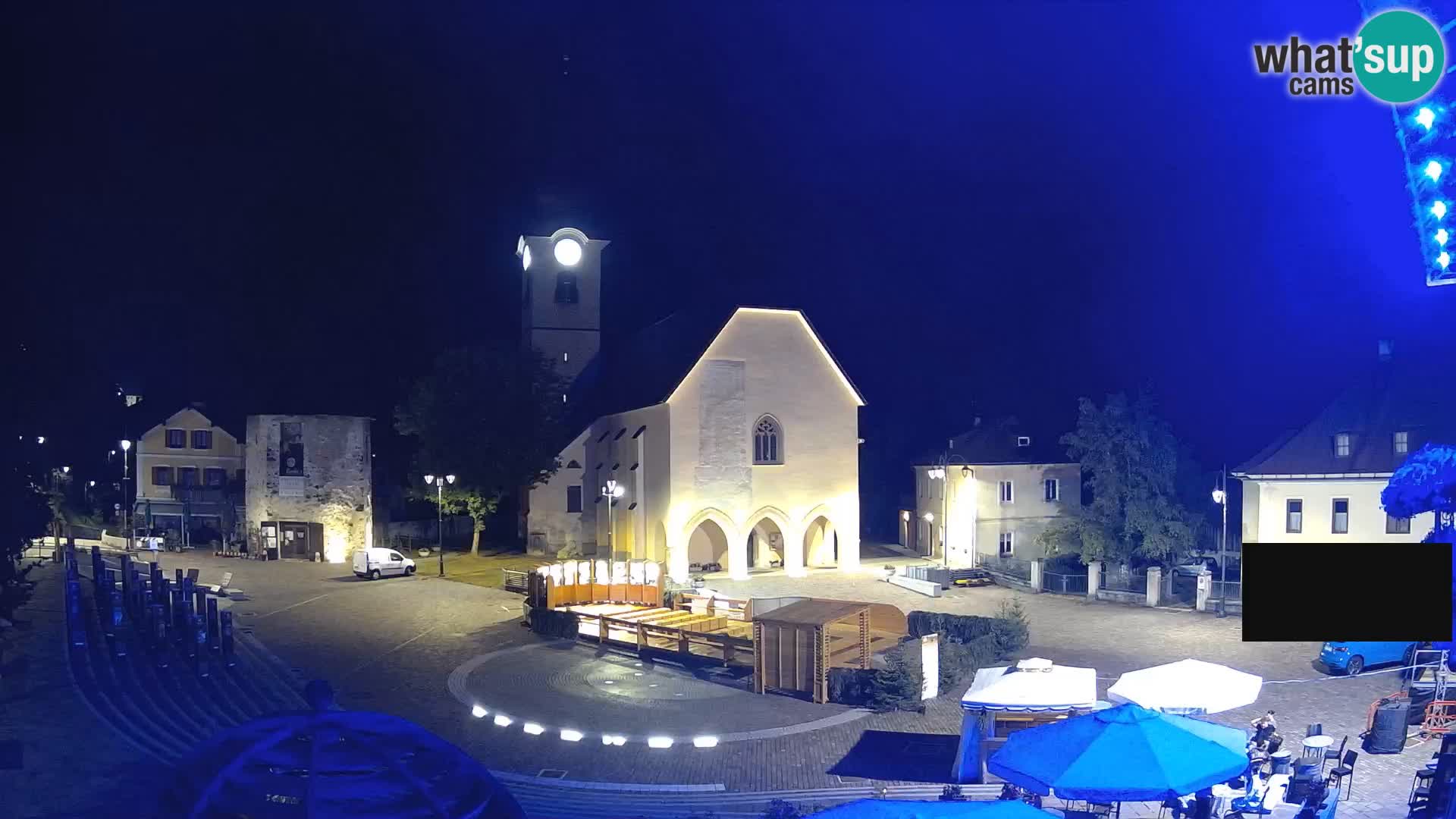Tarvis – Platz Unità / Kirche SS.Pietro und Paolo Apostoli