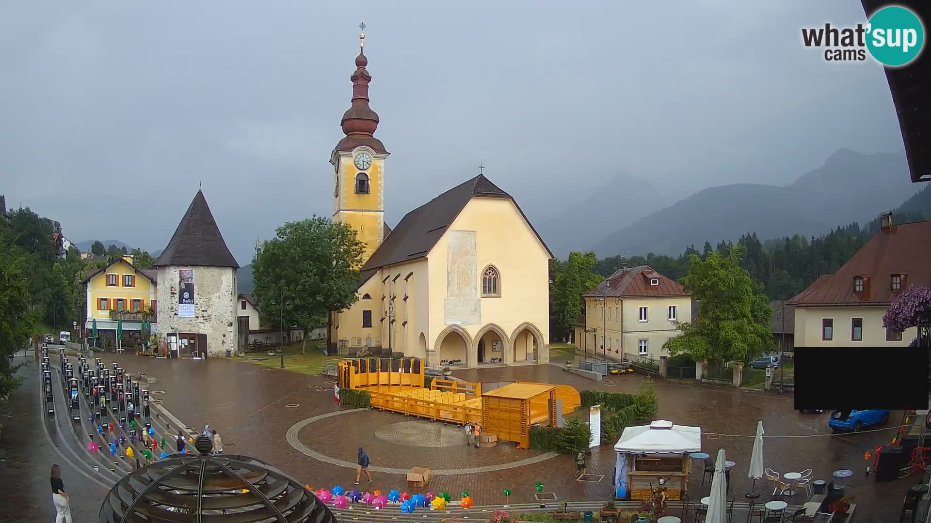 Tarvisio – carré Unità / église SS.Pietro e Paolo Apostoli